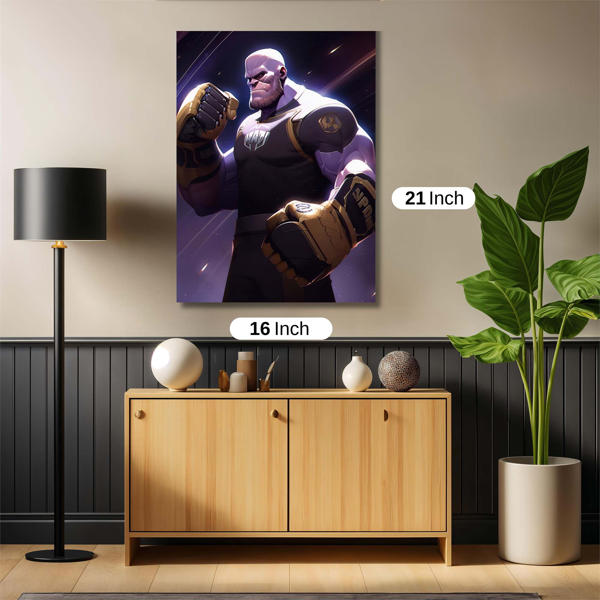 Titanic Aura Safe Wall Magnetic / M
