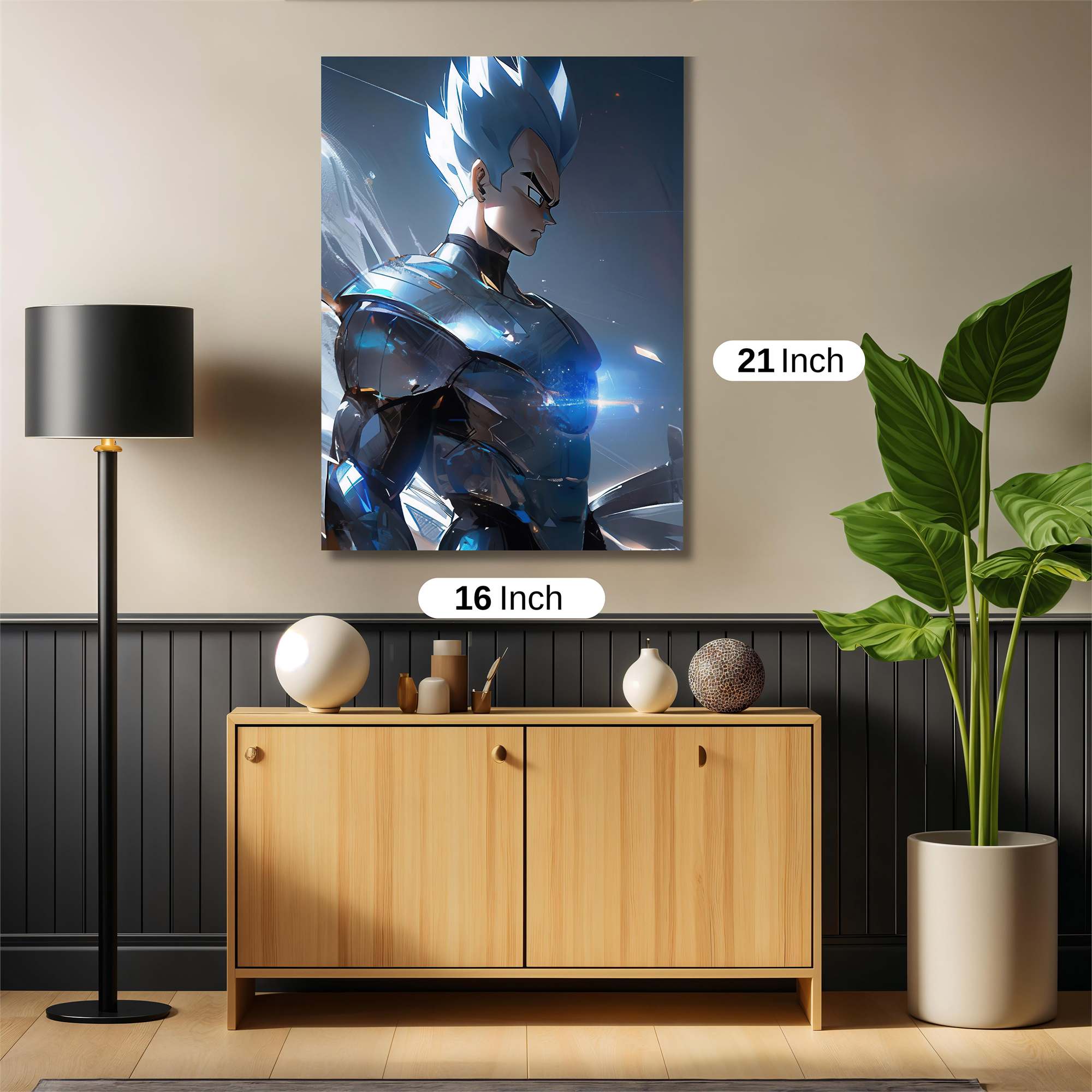 Vegeta Resilience Safe Wall Magnetic / M