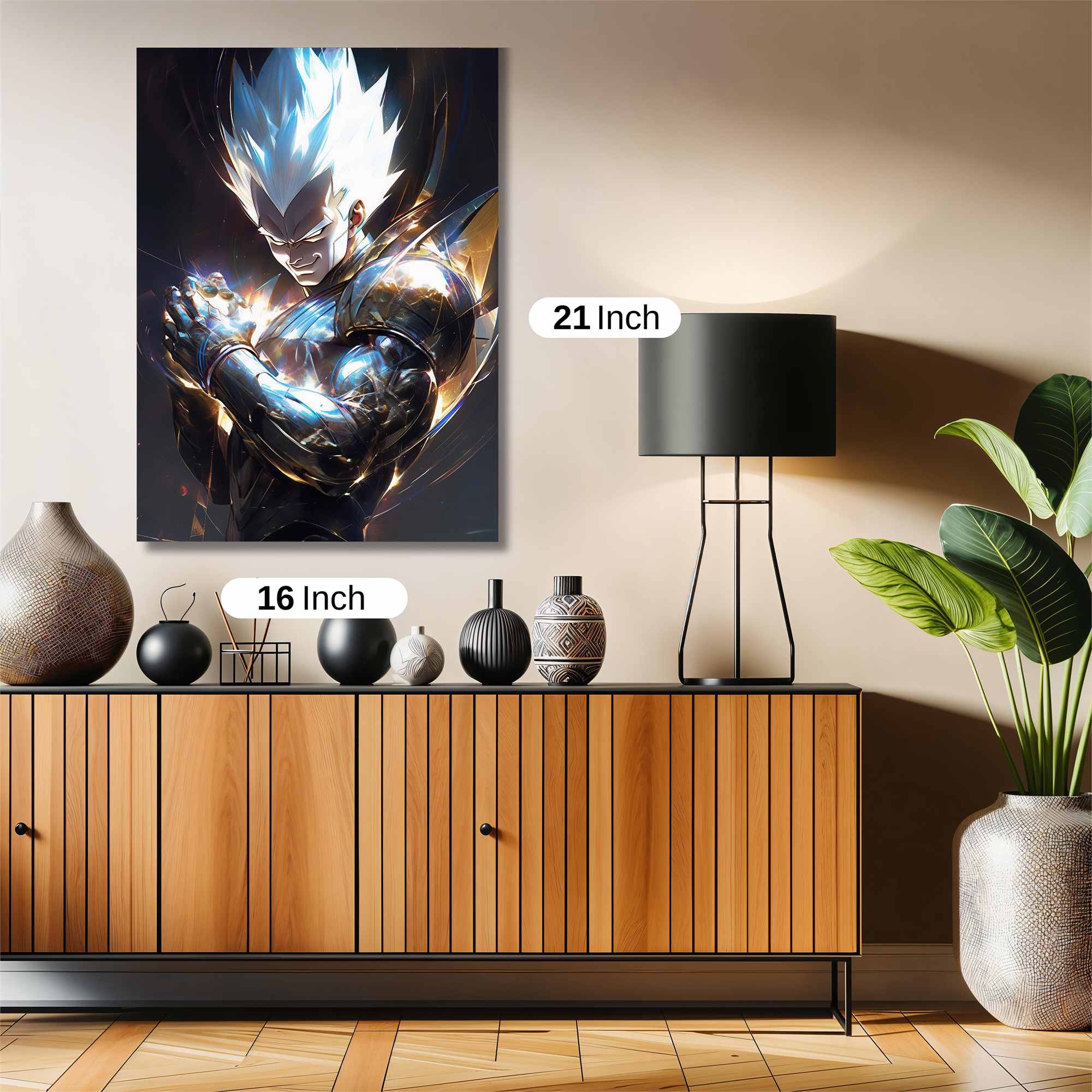 Vegeta Radiance Safe Wall Magnetic / M