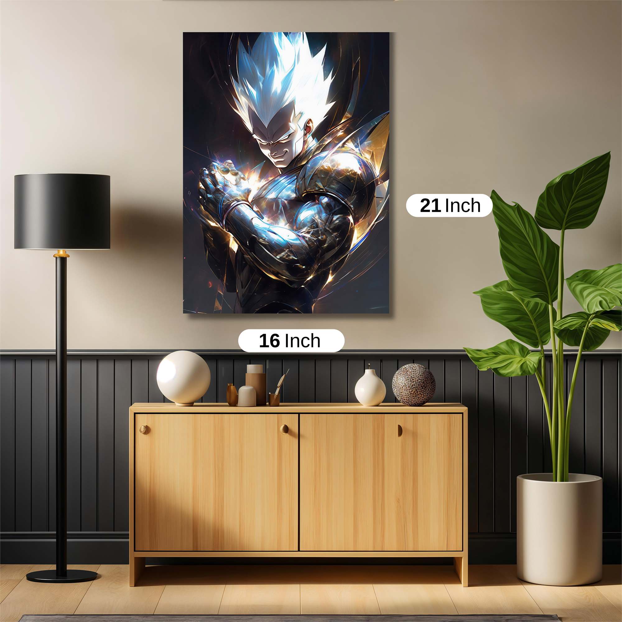 Vegeta Radiance Safe Wall Magnetic / M