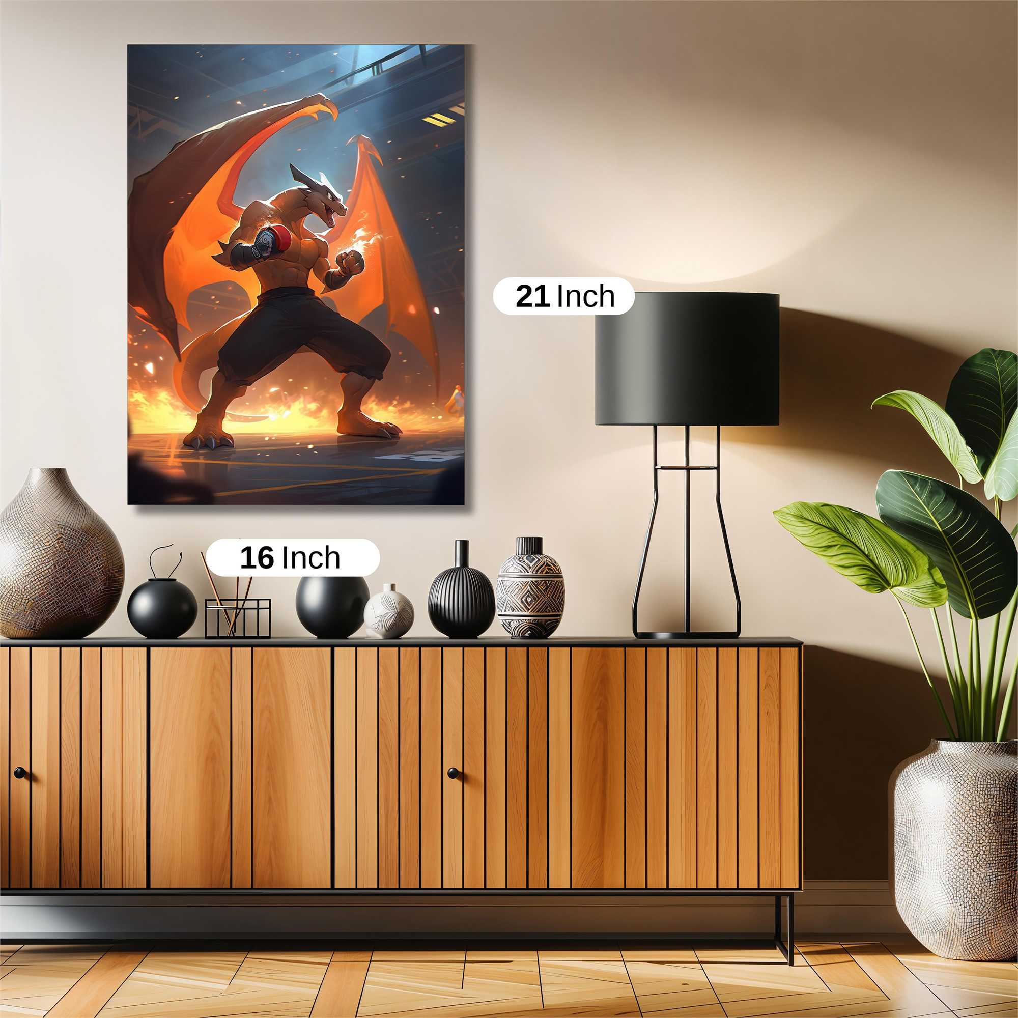 Charizard Fury Safe Wall Magnetic / M