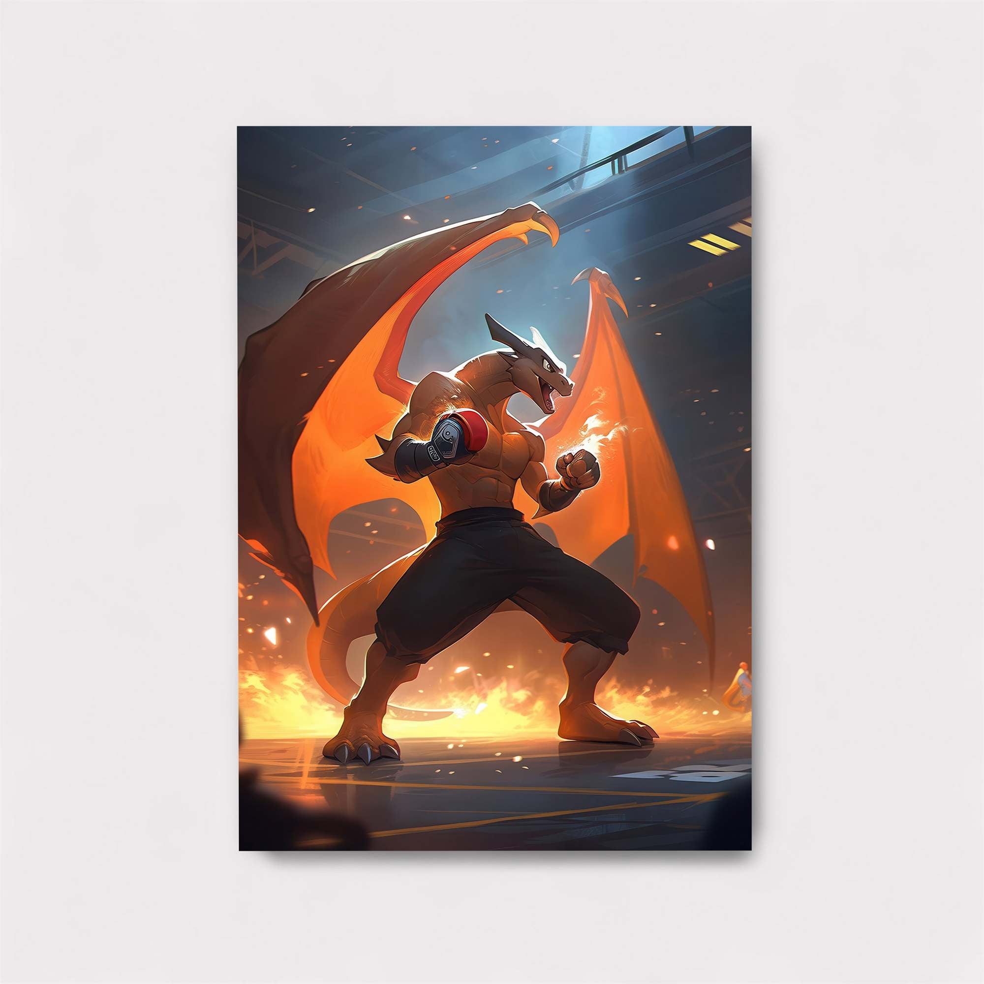 Charizard Fury Safe Wall Magnetic / M