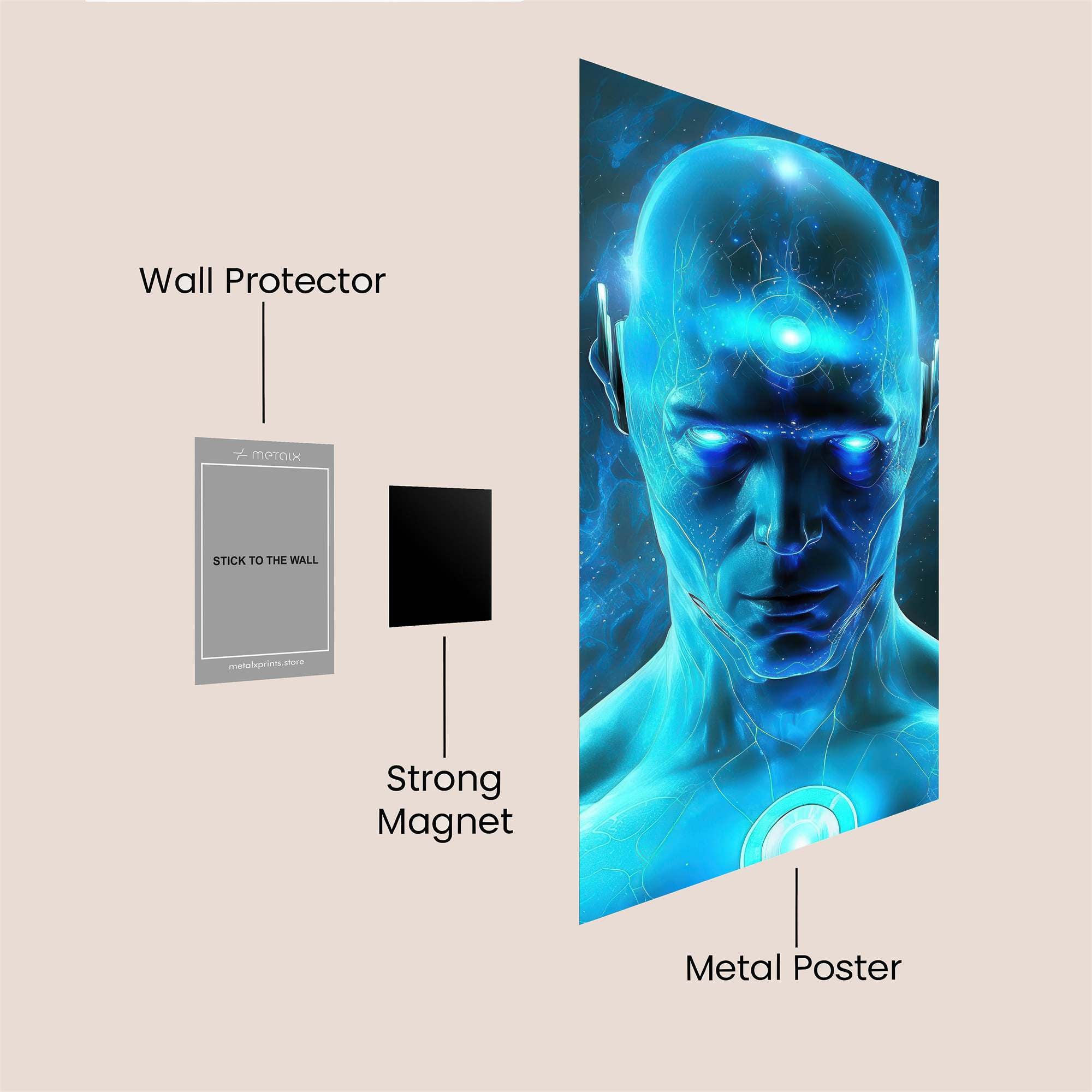 Celestial Enigma Safe Wall Magnetic / M