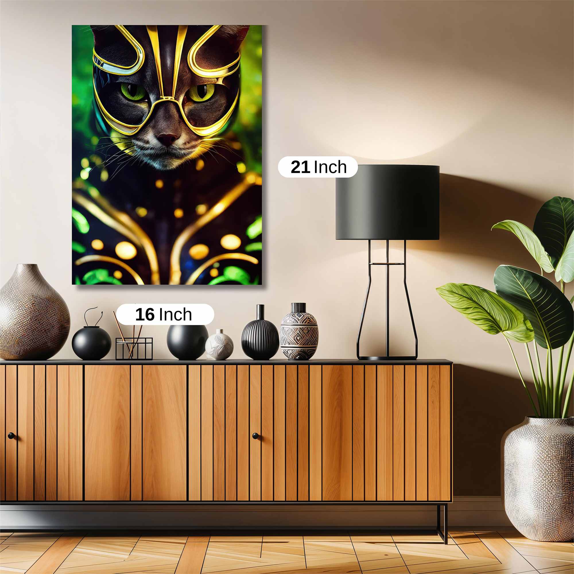 Feline Guardian Safe Wall Magnetic / M