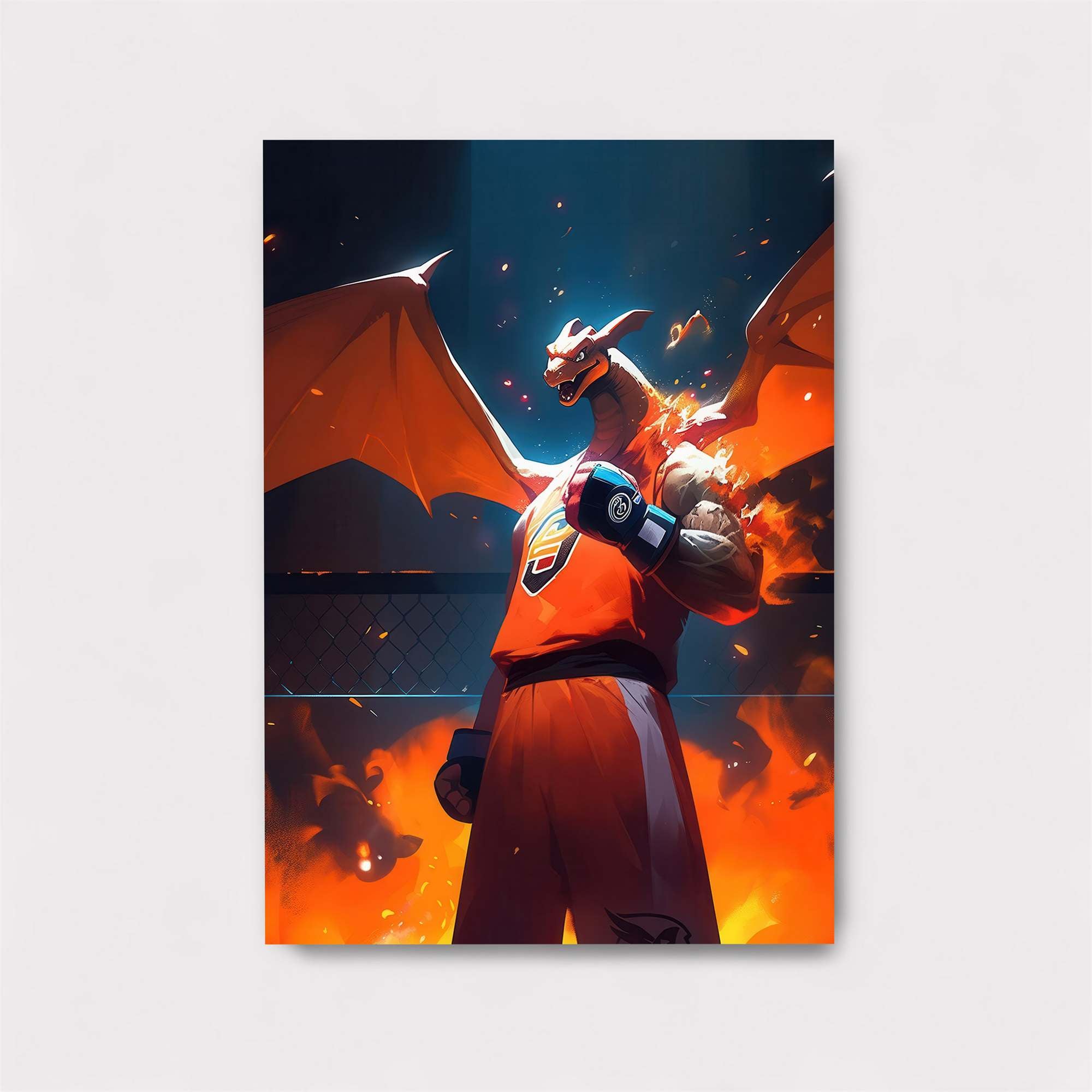Charizard Inferno Safe Wall Magnetic / M