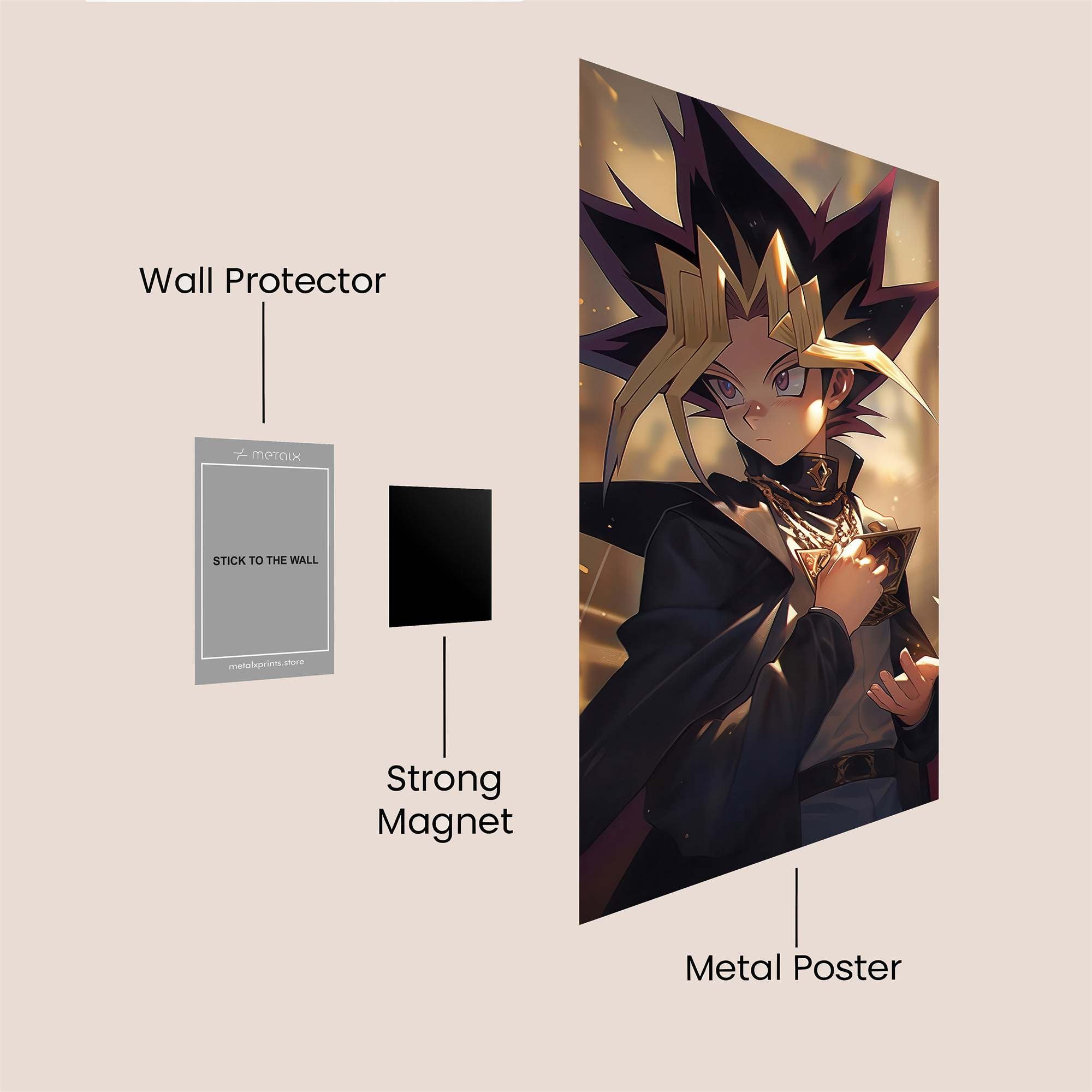 Yugi Ascendance Safe Wall Magnetic / M