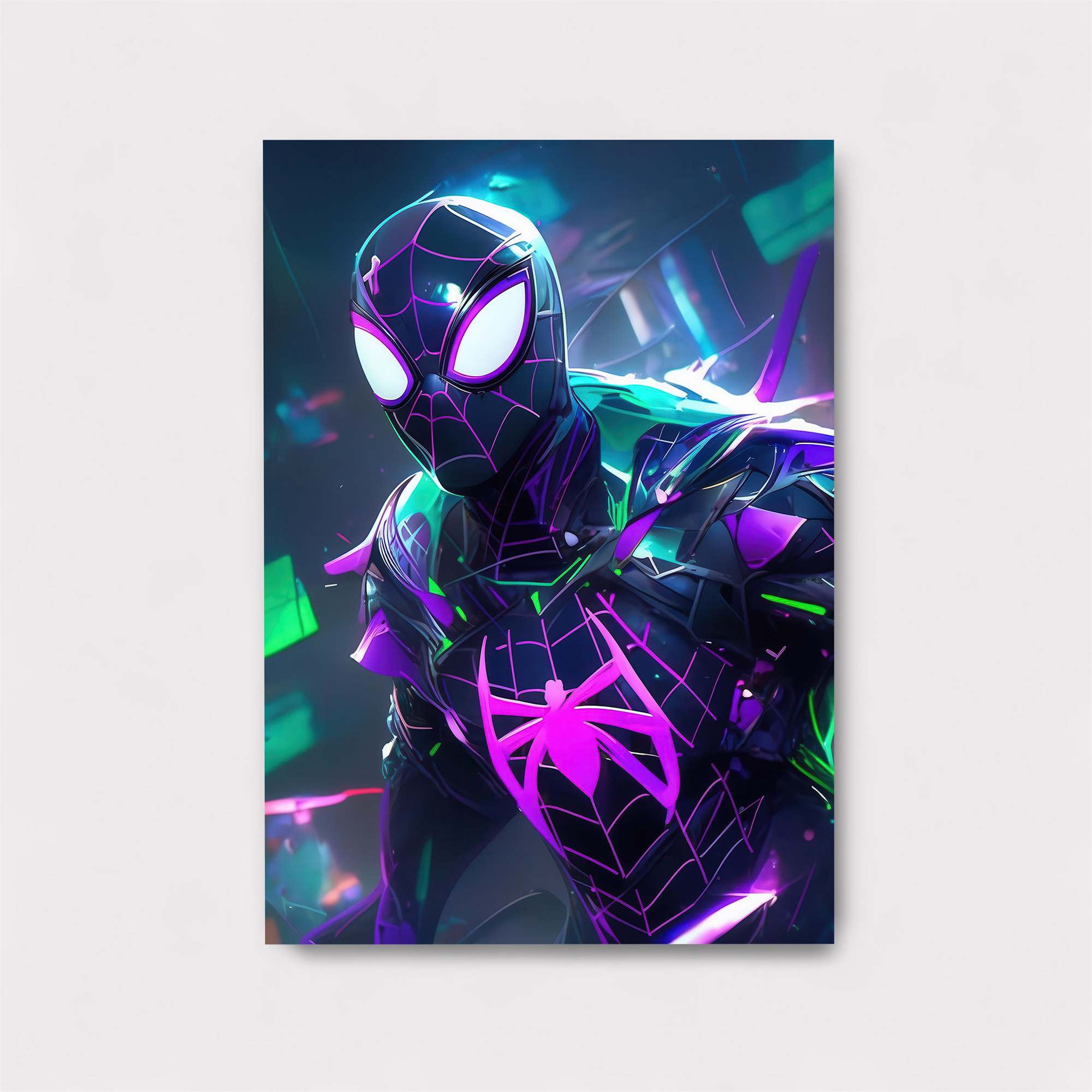 Spider Neon Safe Wall Magnetic / M