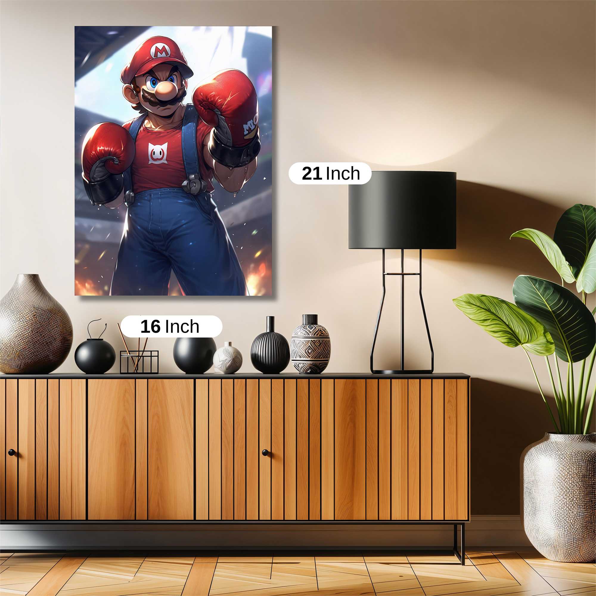 Mario Rumble Safe Wall Magnetic / M