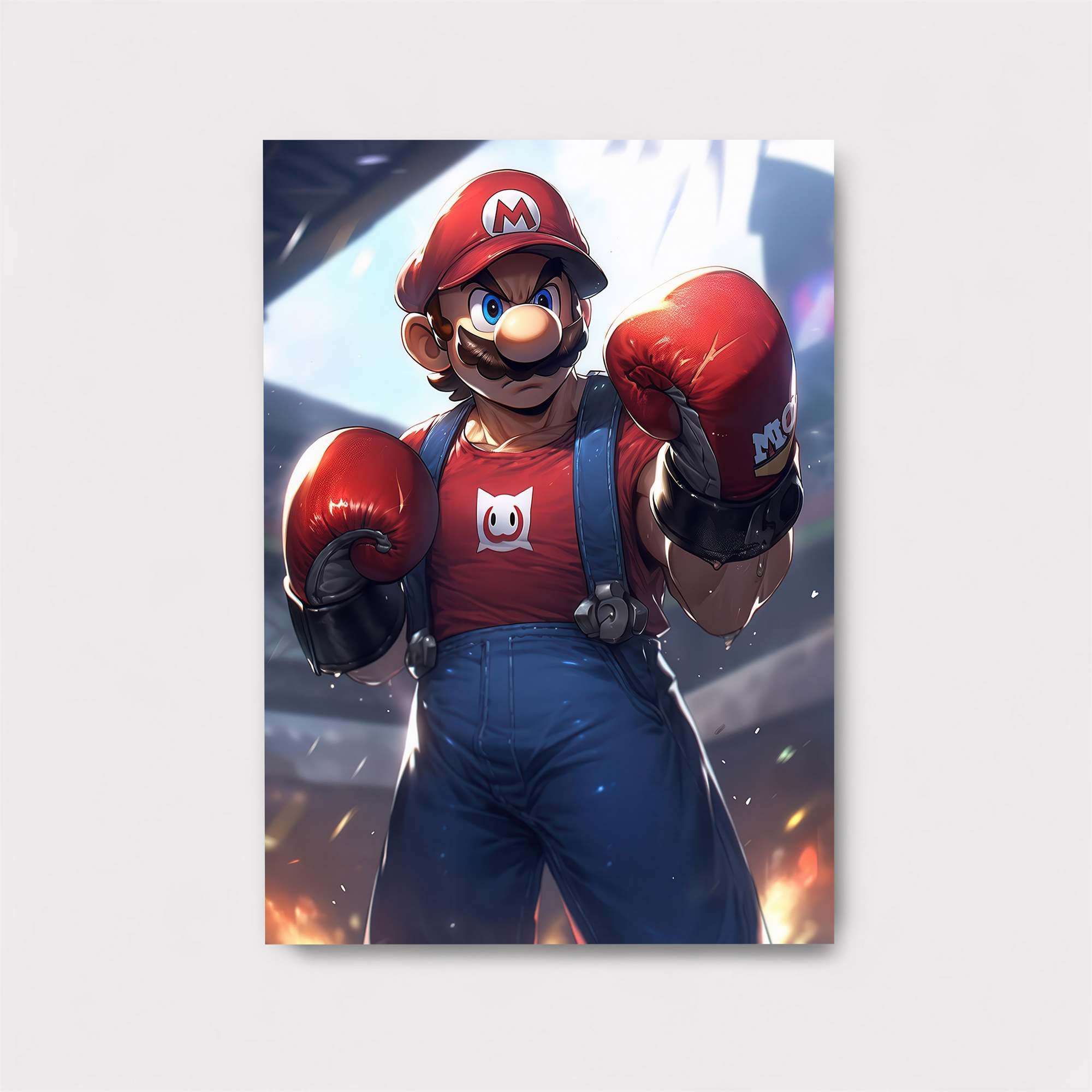 Mario Rumble Safe Wall Magnetic / M