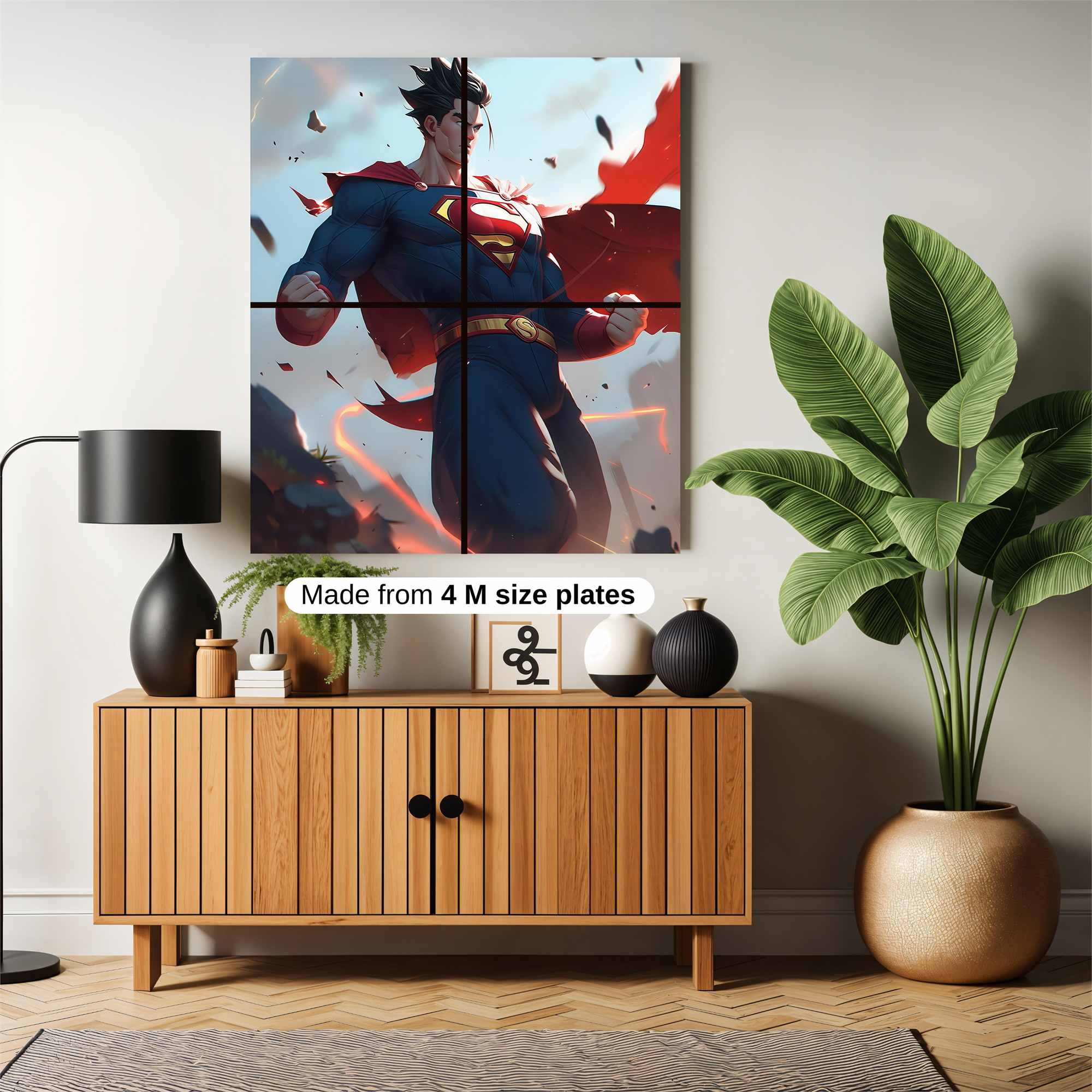 Superman Valor Safe Wall Magnetic / M