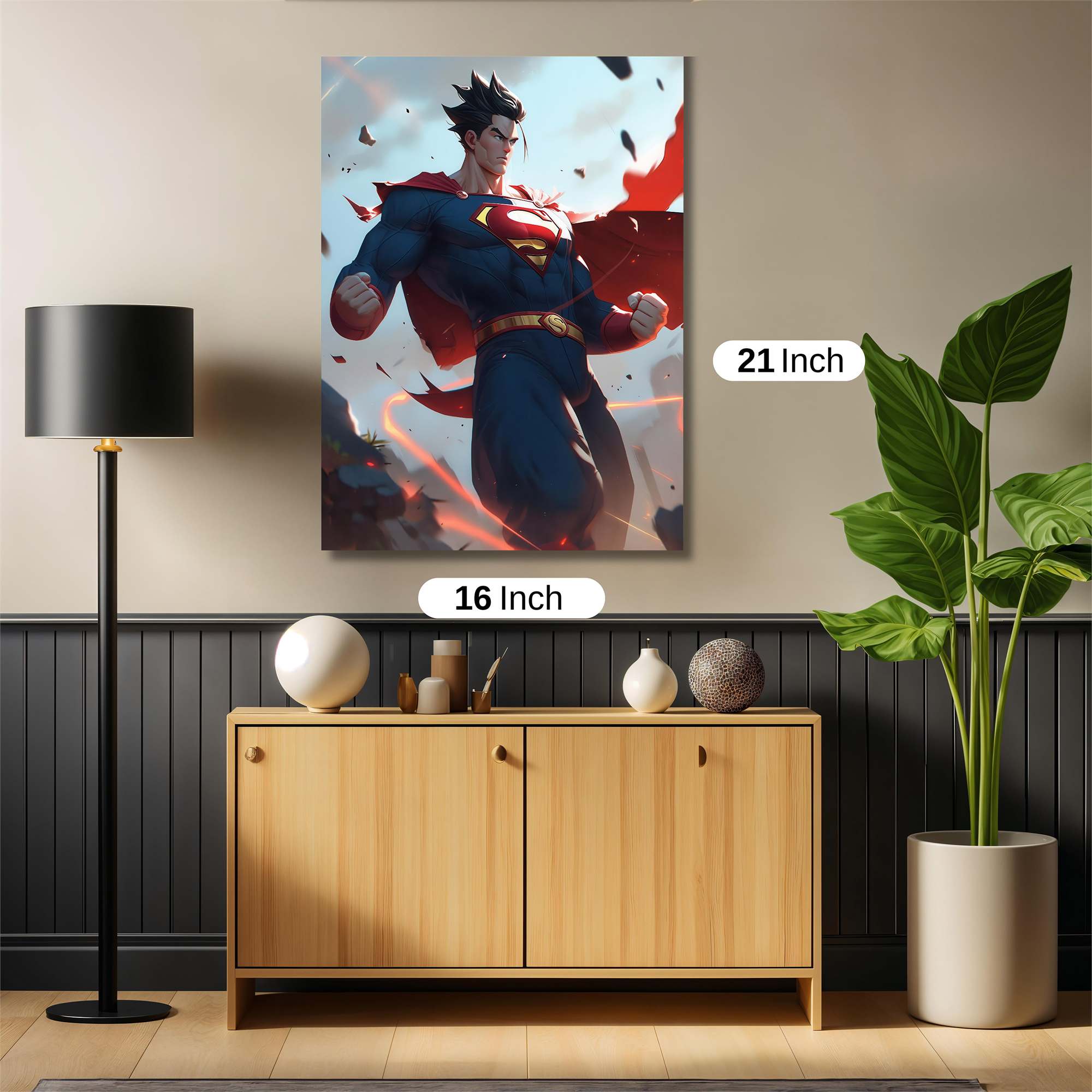 Superman Valor Safe Wall Magnetic / M