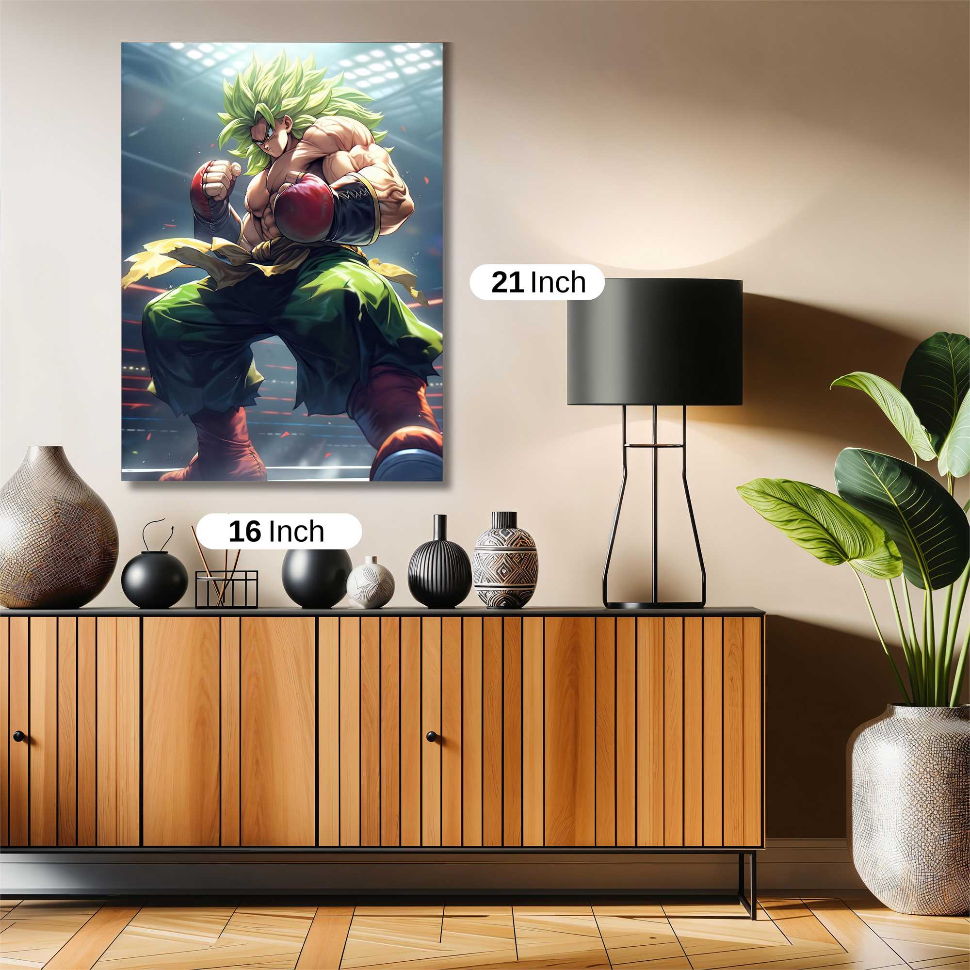 Broly Rampage Safe Wall Magnetic / M