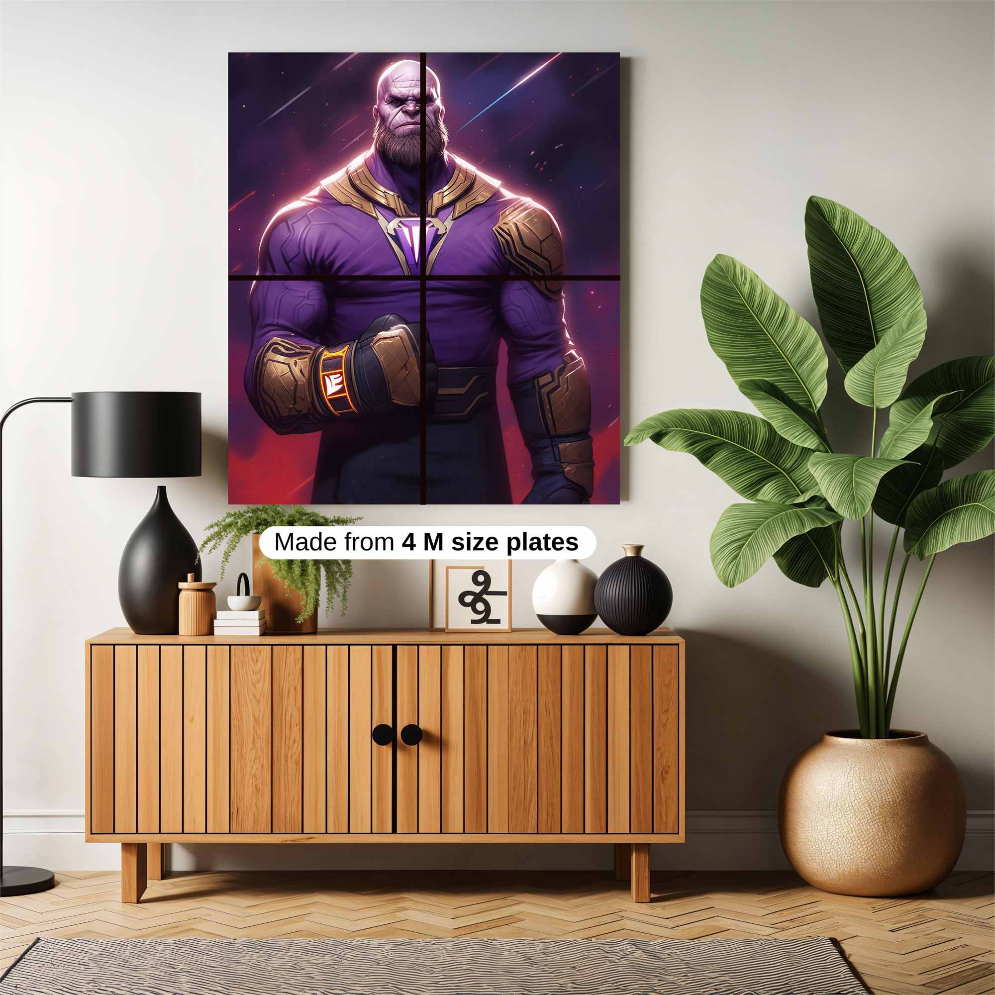 Thanos Resolved Safe Wall Magnetic / M