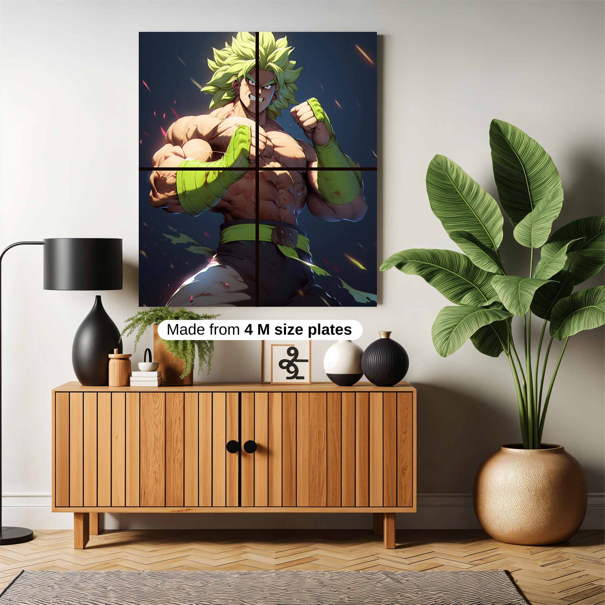 Broly Thunder Safe Wall Magnetic / M