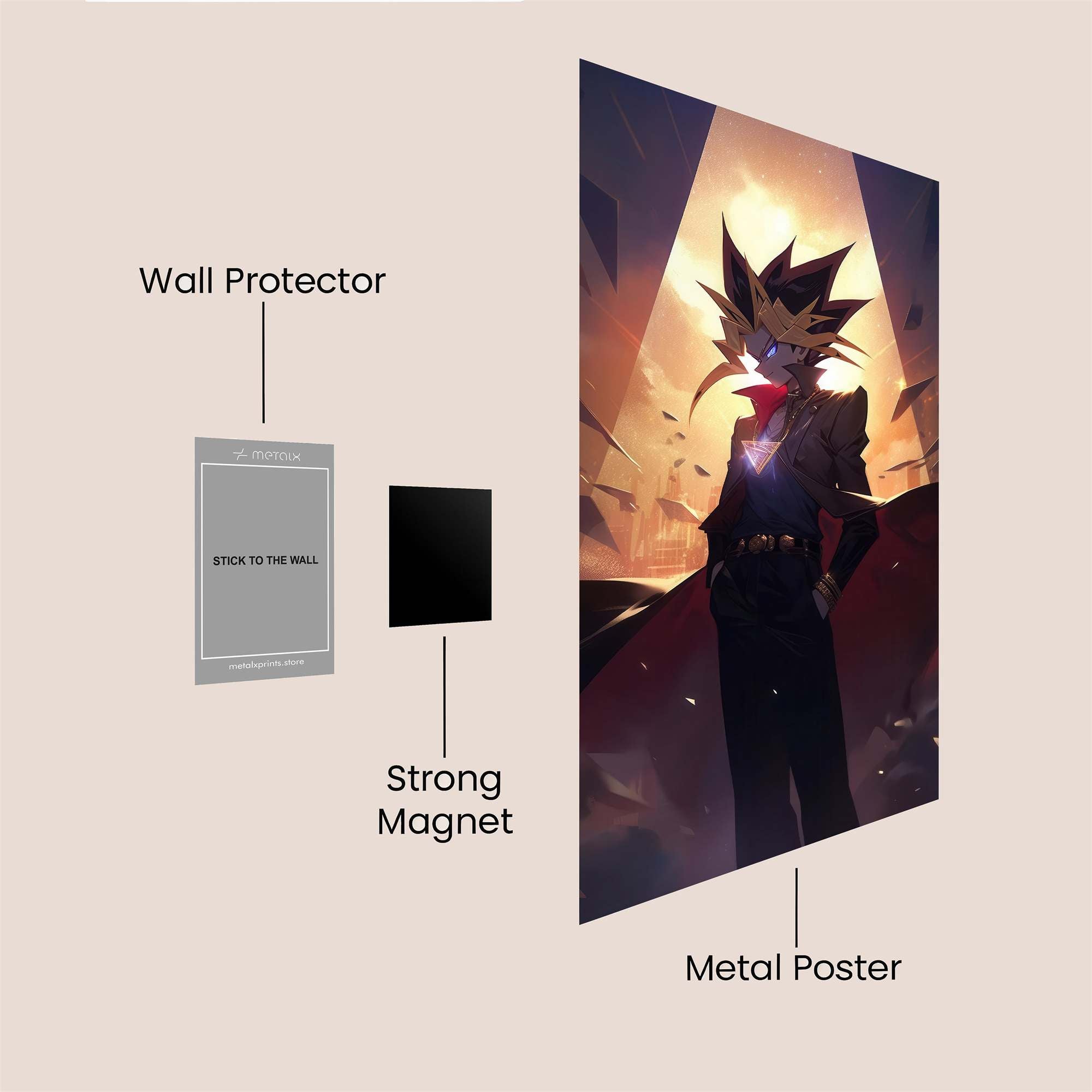 Pharaoh's Powerburst Safe Wall Magnetic / M