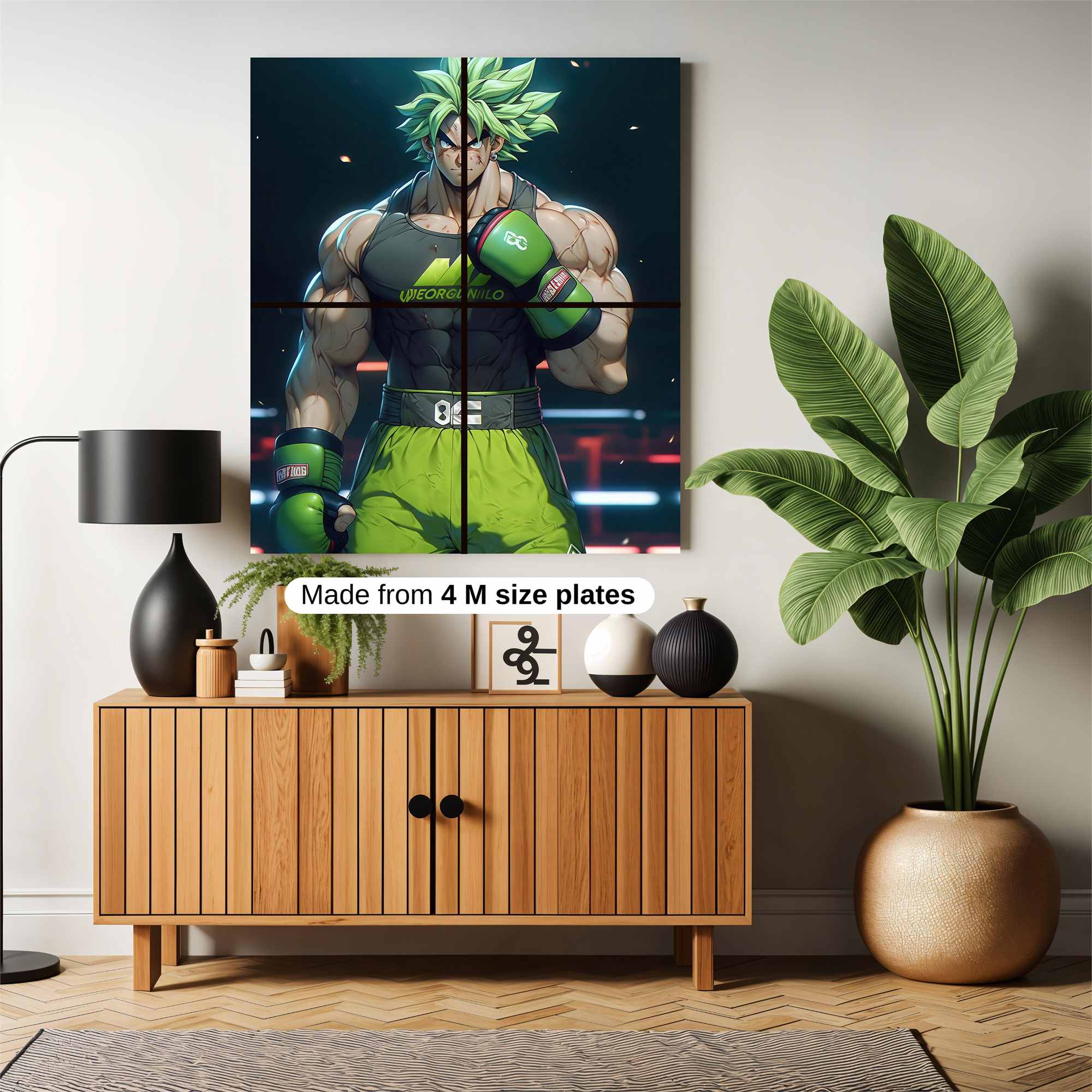 Broly Powerburst Safe Wall Magnetic / M