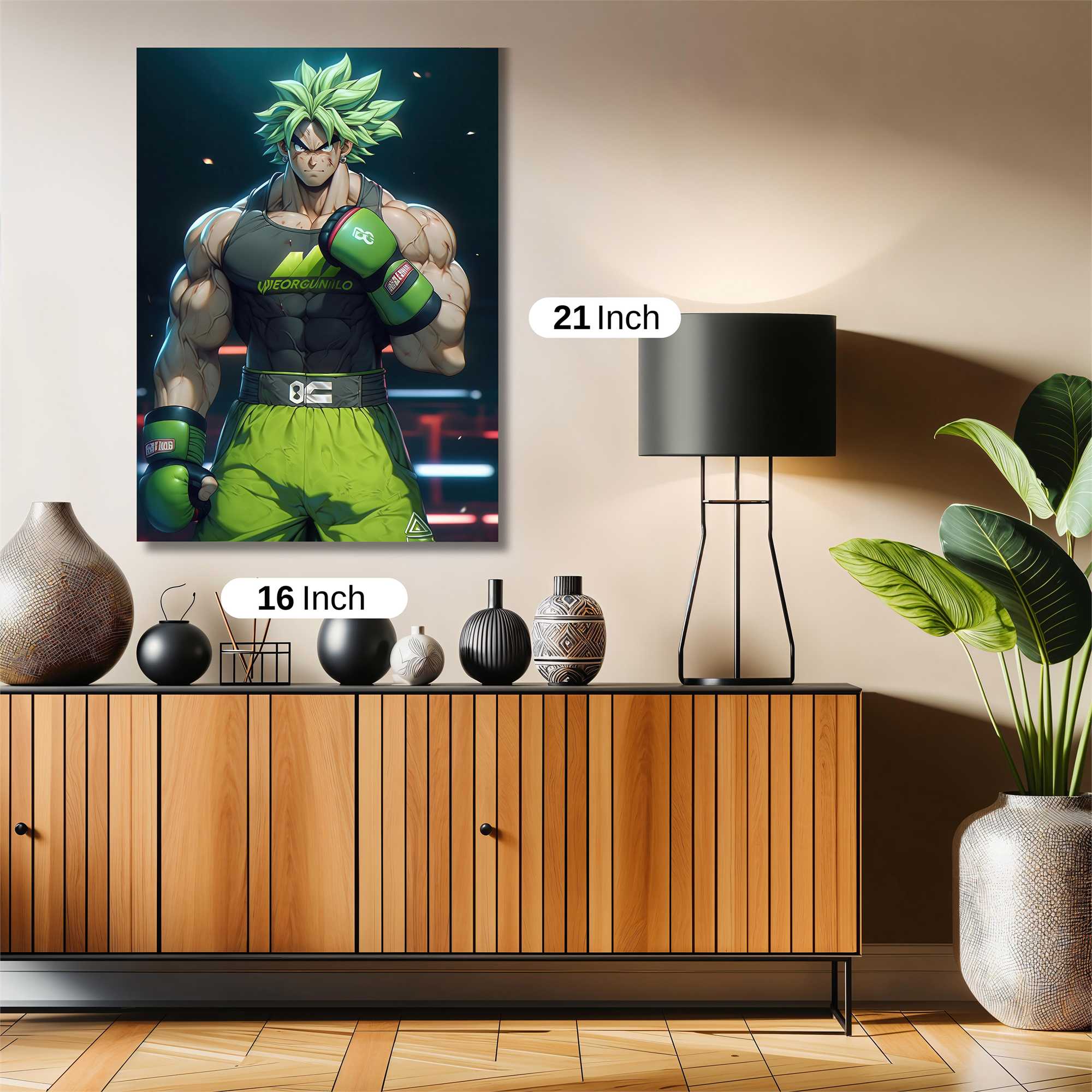 Broly Powerburst Safe Wall Magnetic / M