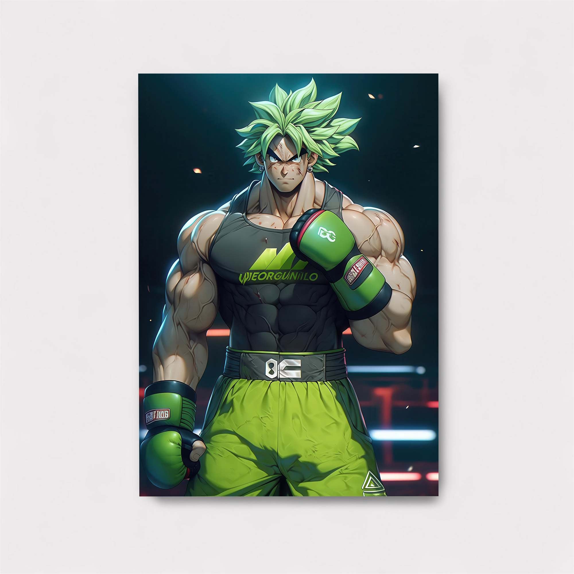 Broly Powerburst Safe Wall Magnetic / M