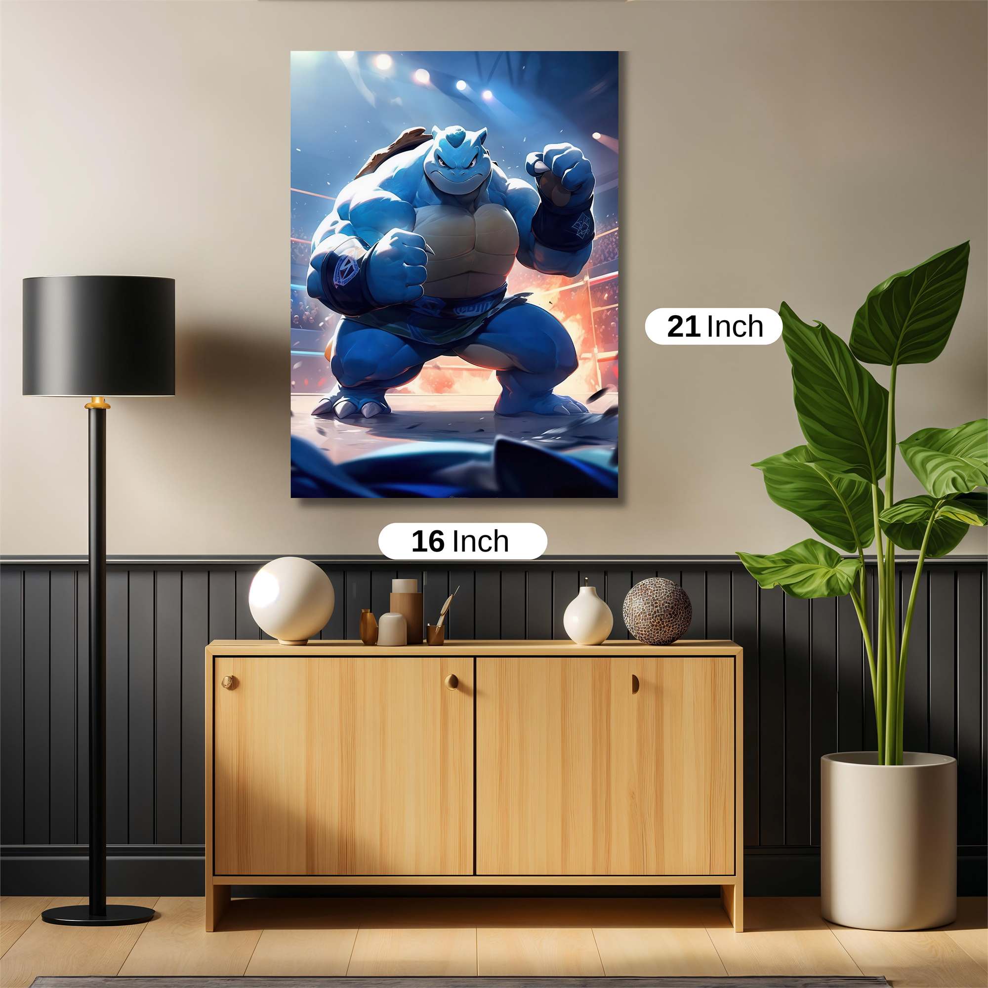Blastoise Showdown Safe Wall Magnetic / M