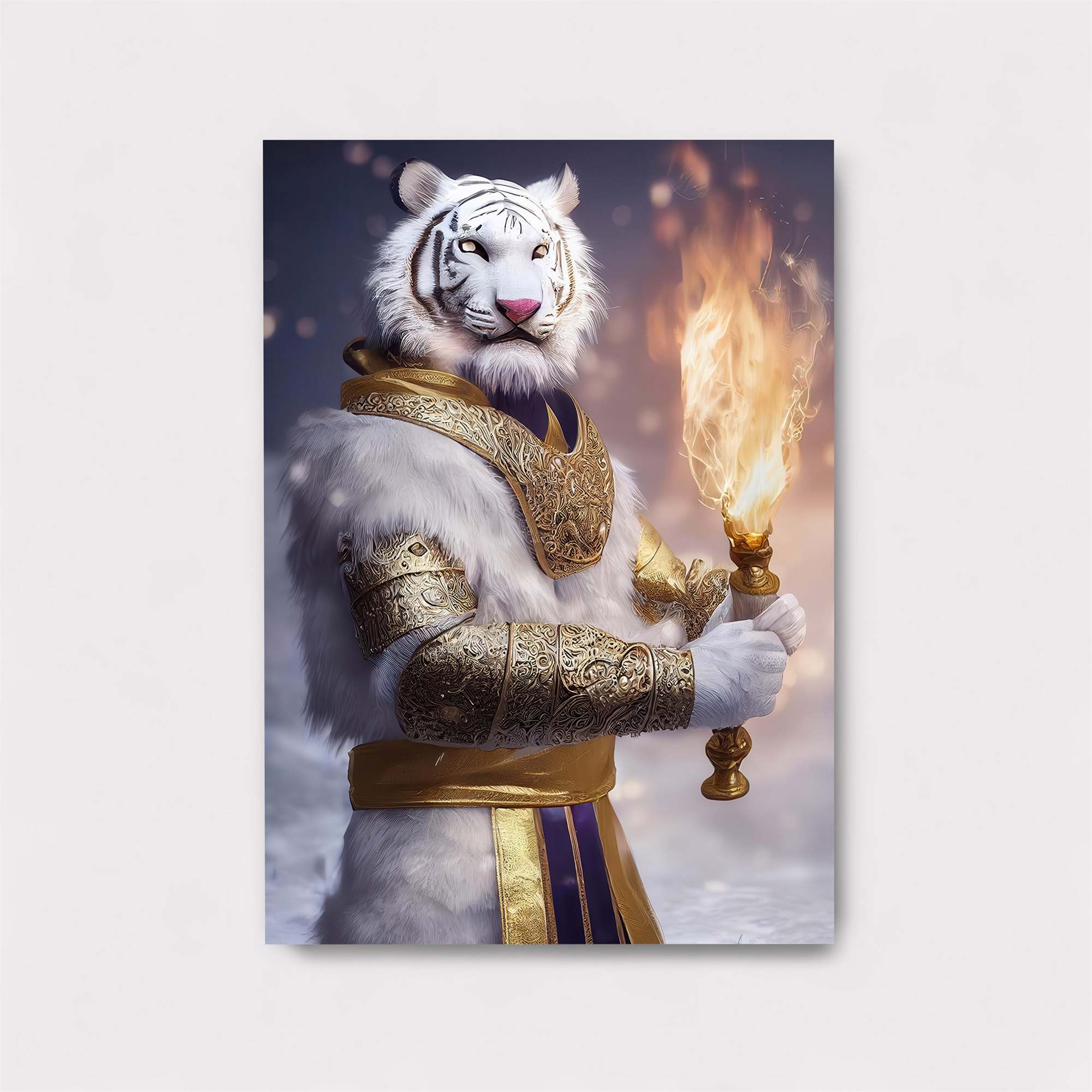 Majestic Flames Safe Wall Magnetic / M