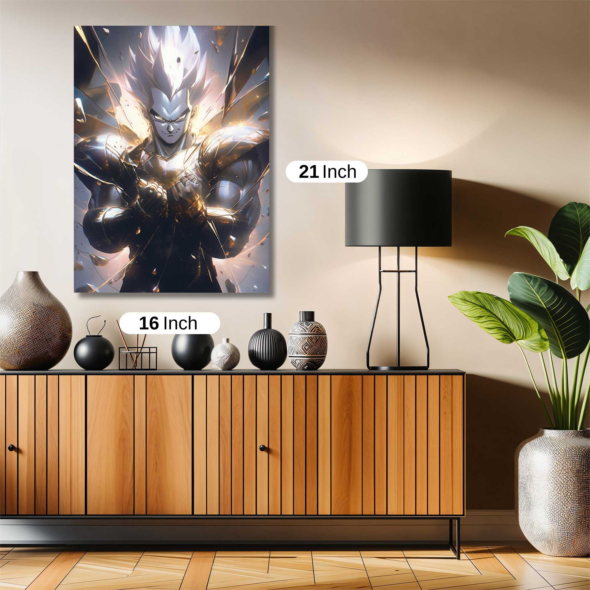 Saiyan Furyburst Safe Wall Magnetic / M