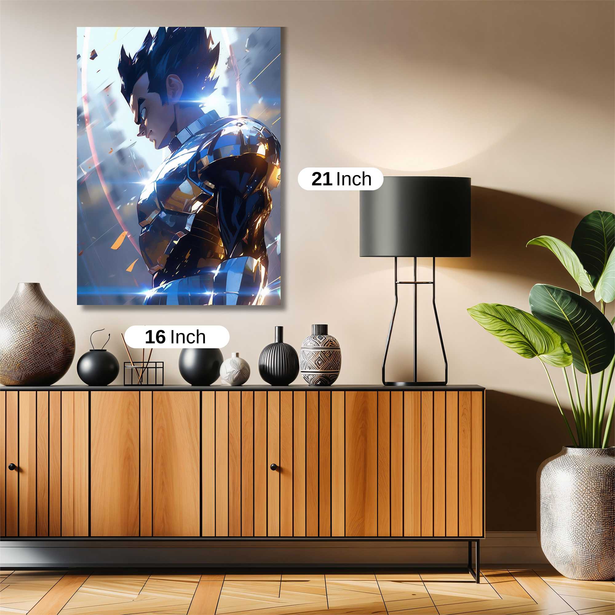 Vegeta Radiance Safe Wall Magnetic / M