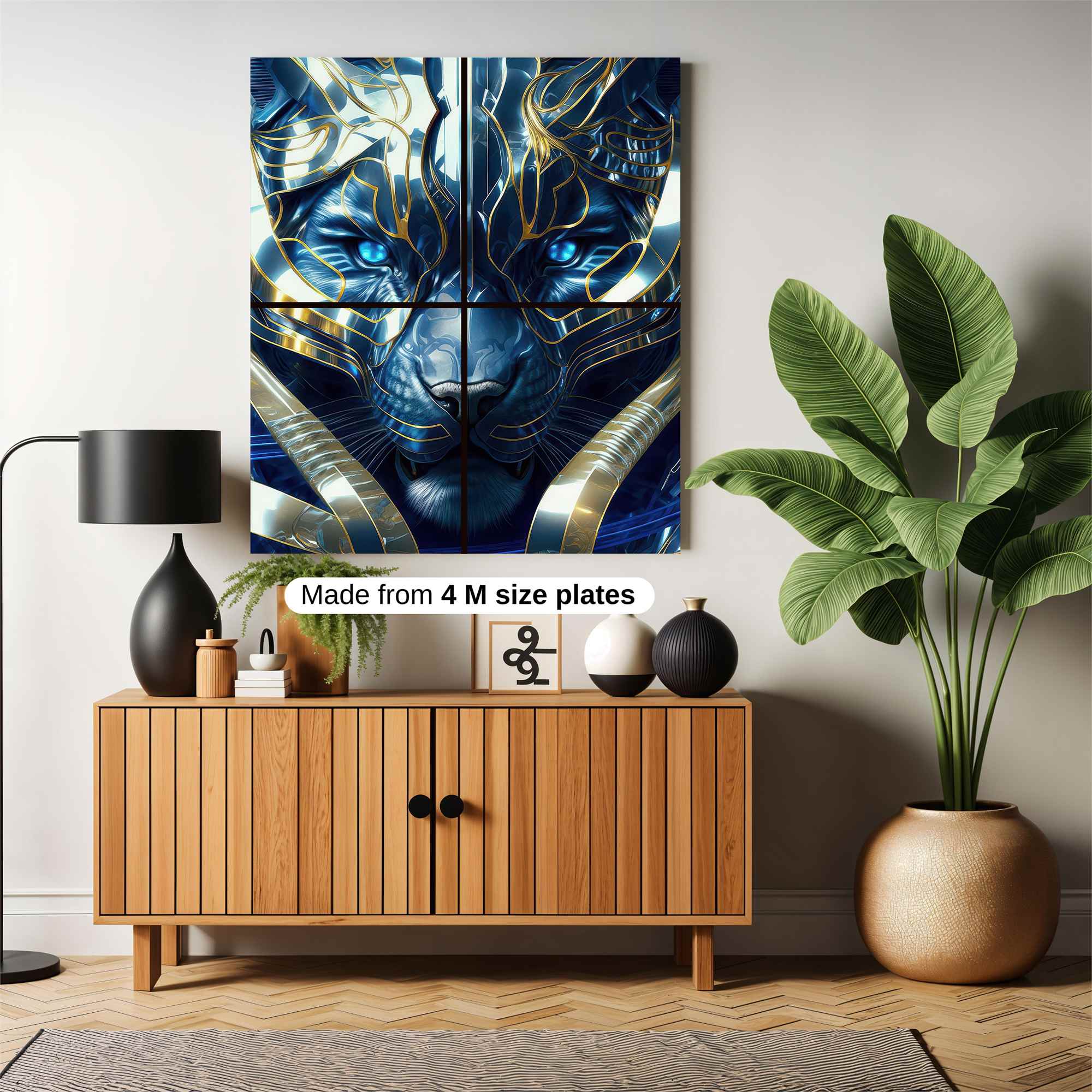 Cyber Panther Safe Wall Magnetic / M