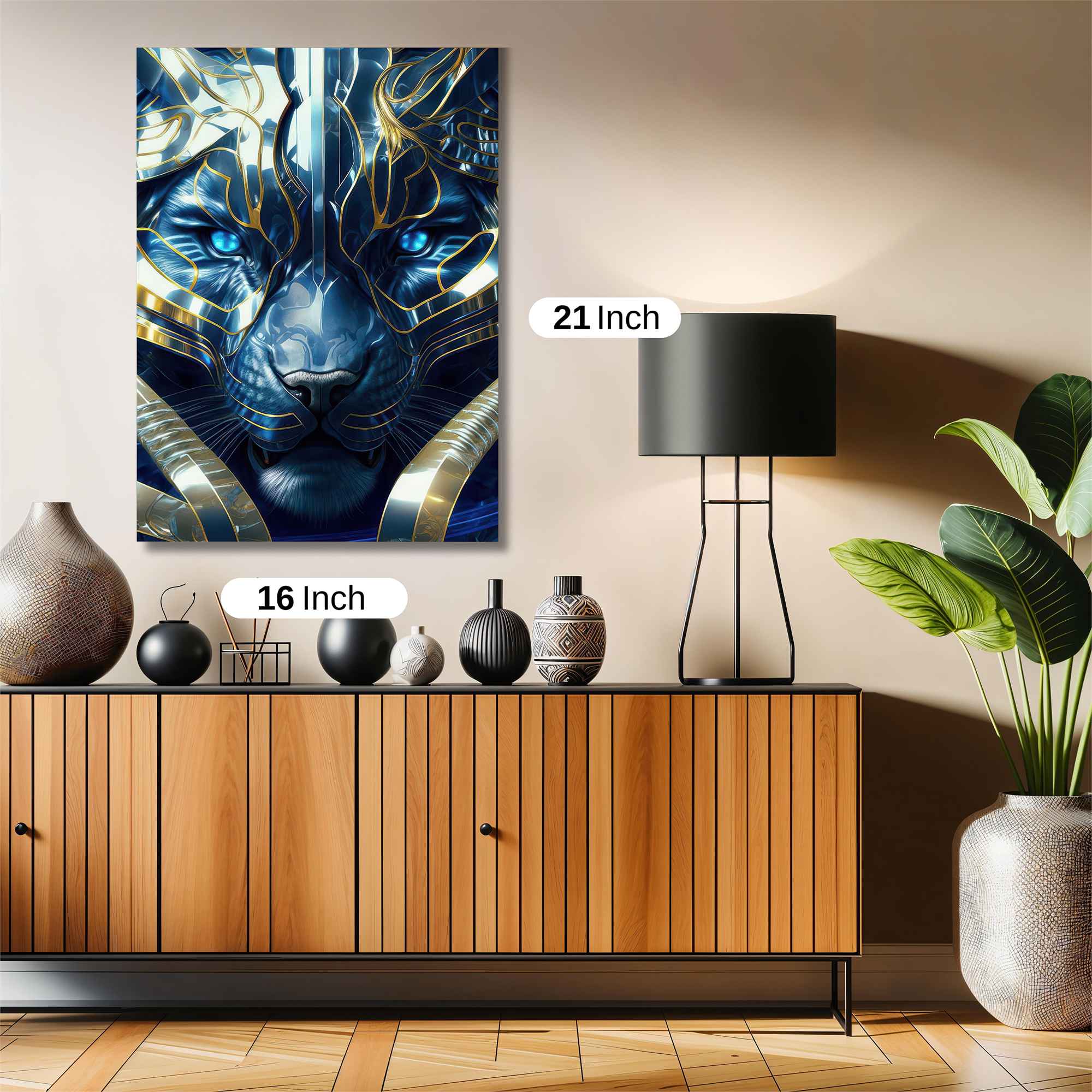 Cyber Panther Safe Wall Magnetic / M