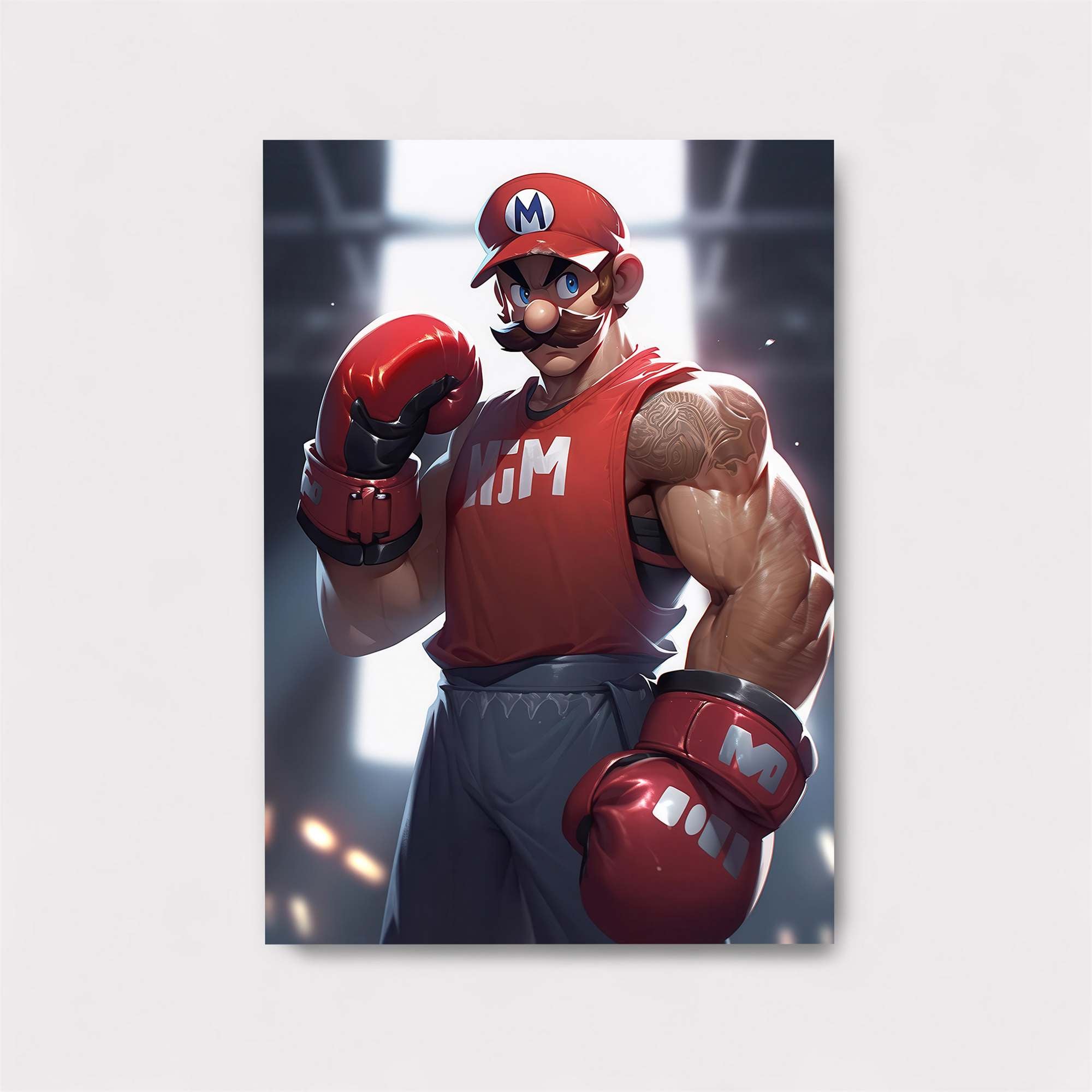 Mario Might Safe Wall Magnetic / M