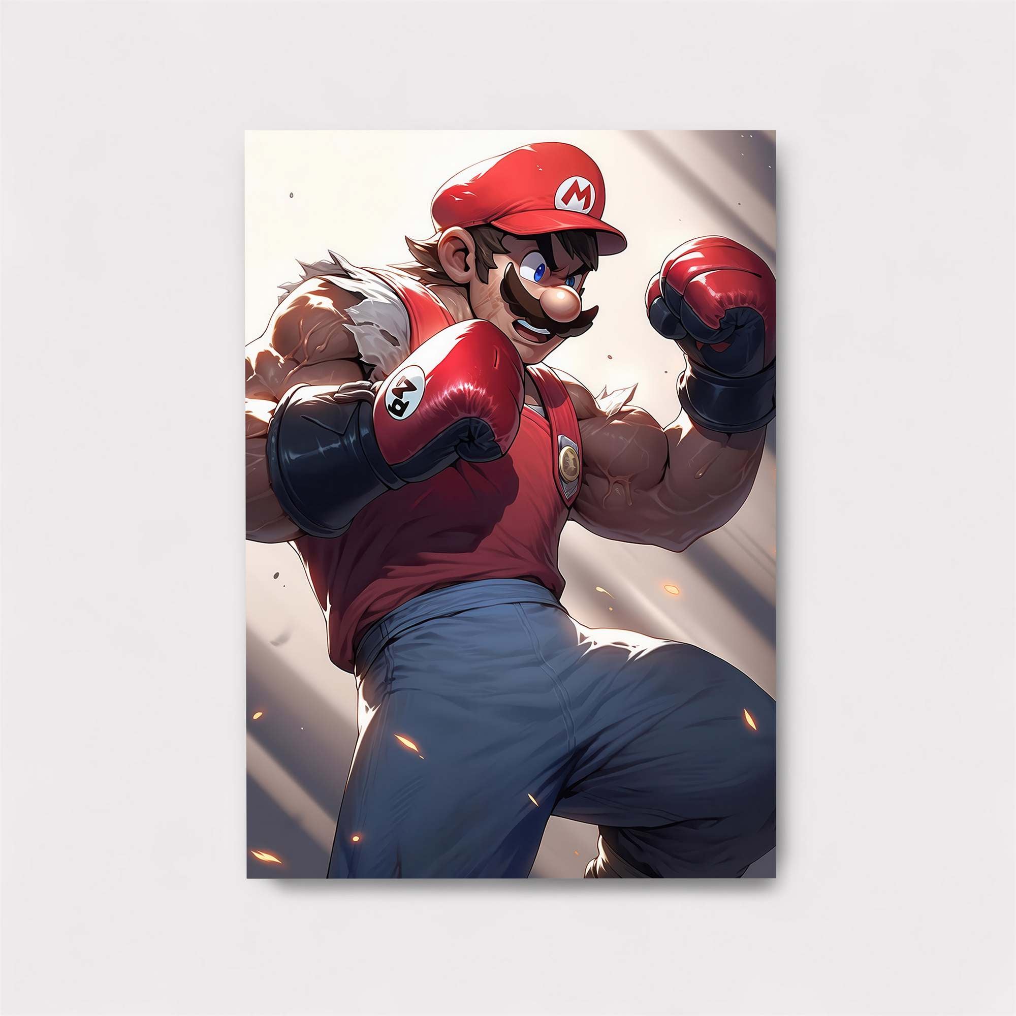 Mario Might Safe Wall Magnetic / M