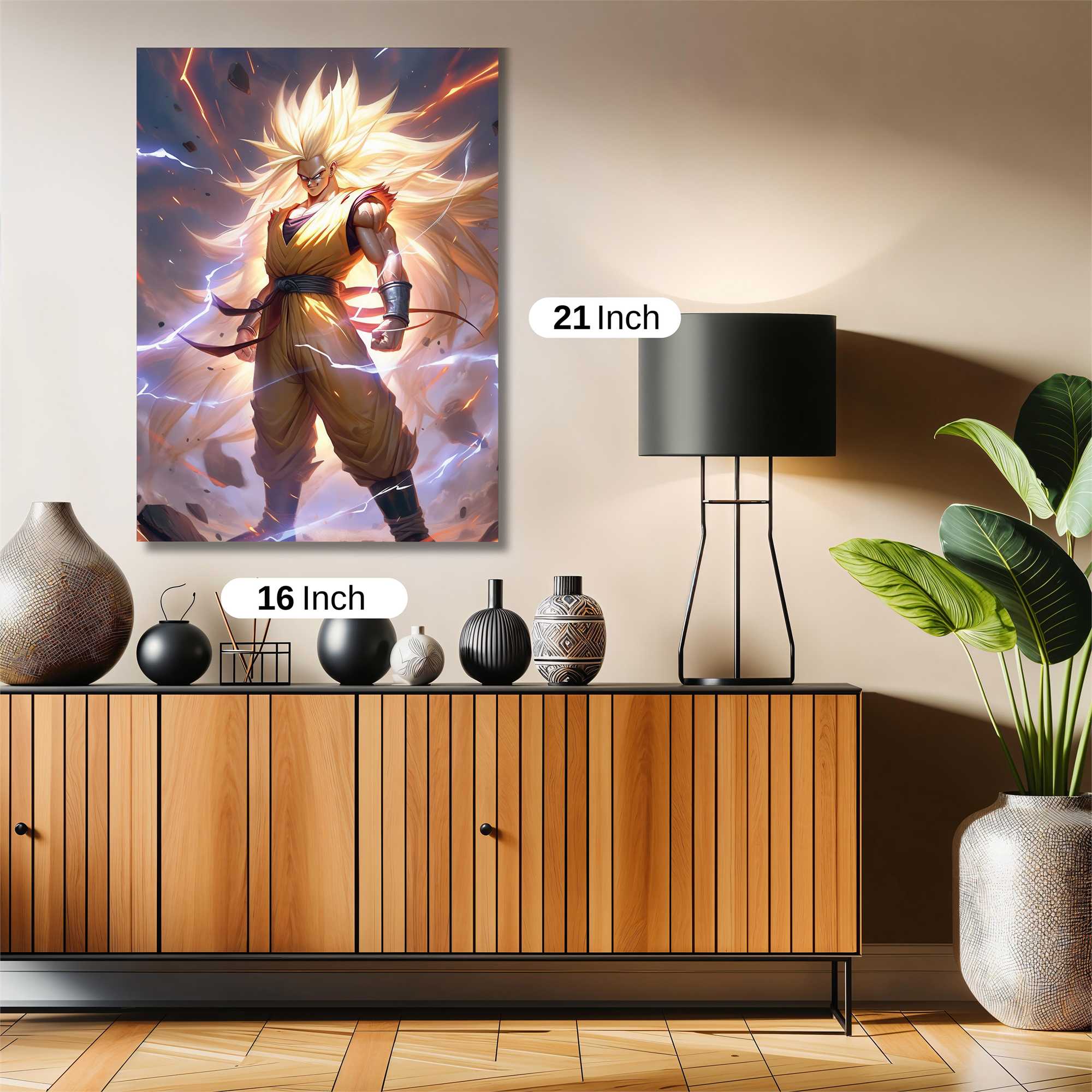 Saiyan Surge Safe Wall Magnetic / M