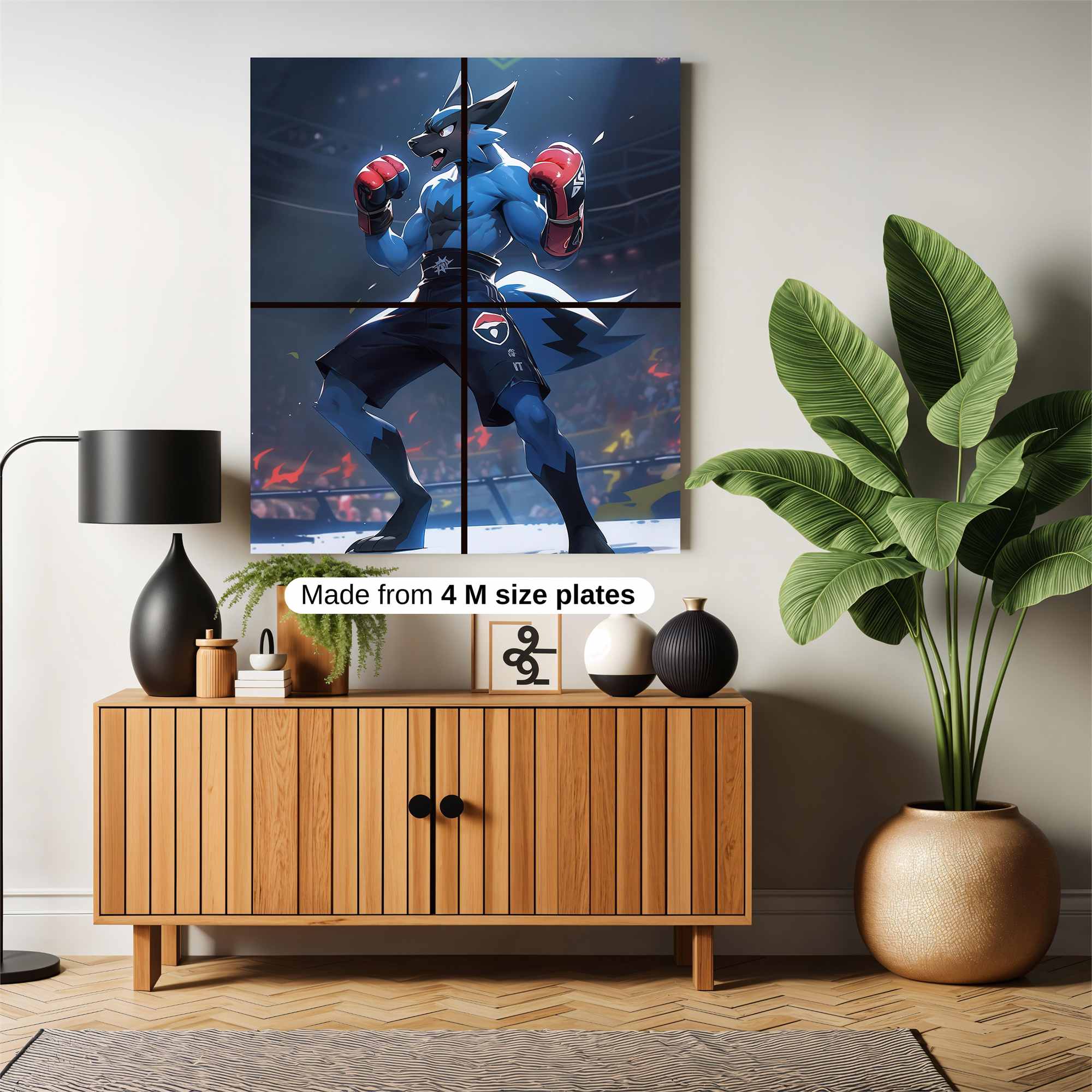 Lucario Triumph Safe Wall Magnetic / M