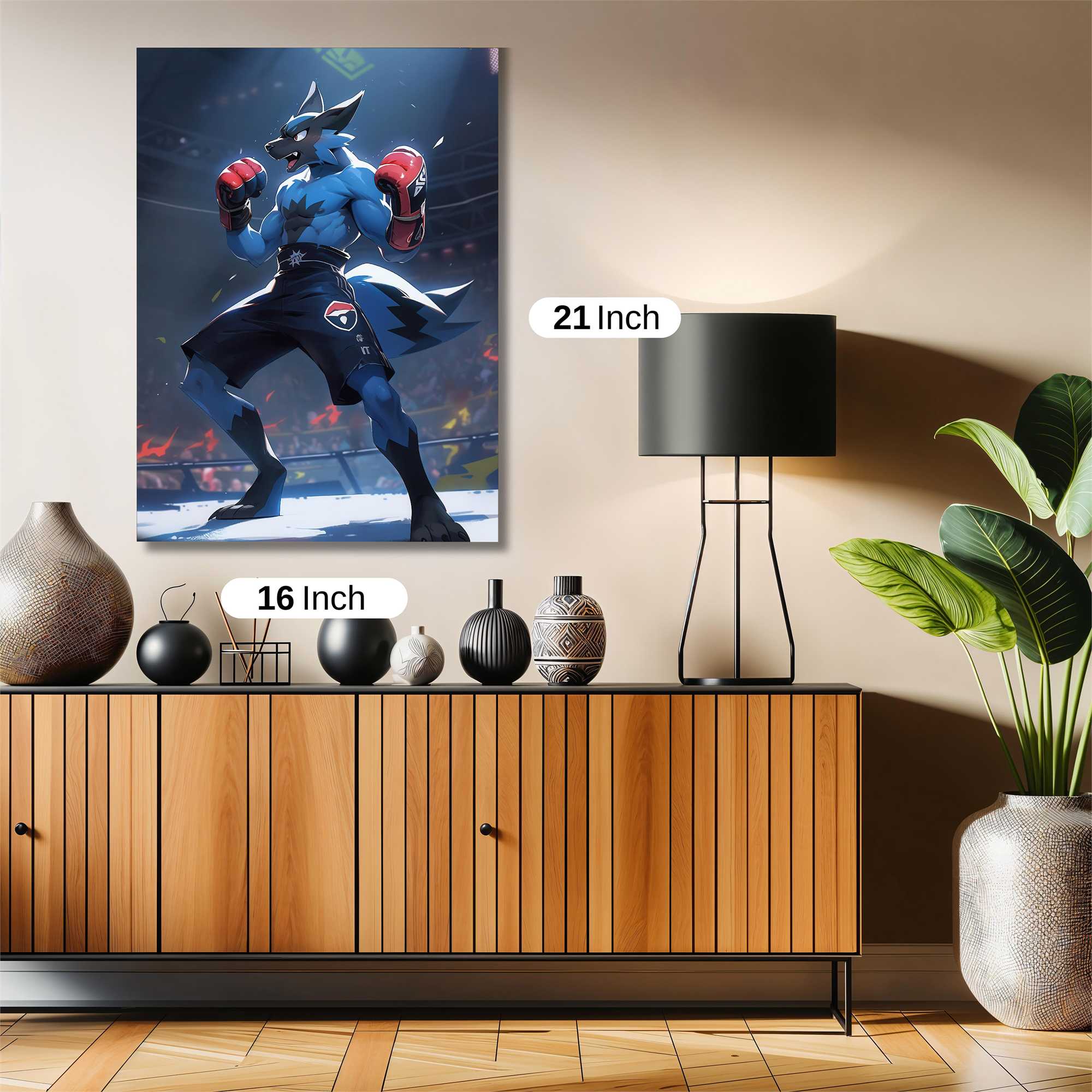 Lucario Triumph Safe Wall Magnetic / M
