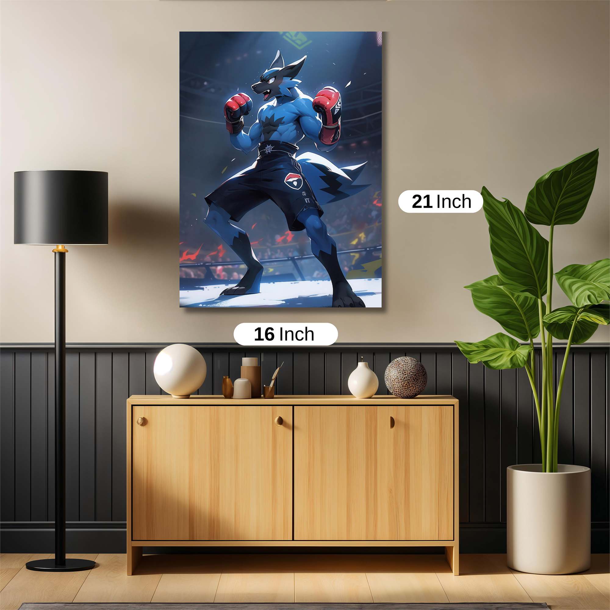 Lucario Triumph Safe Wall Magnetic / M