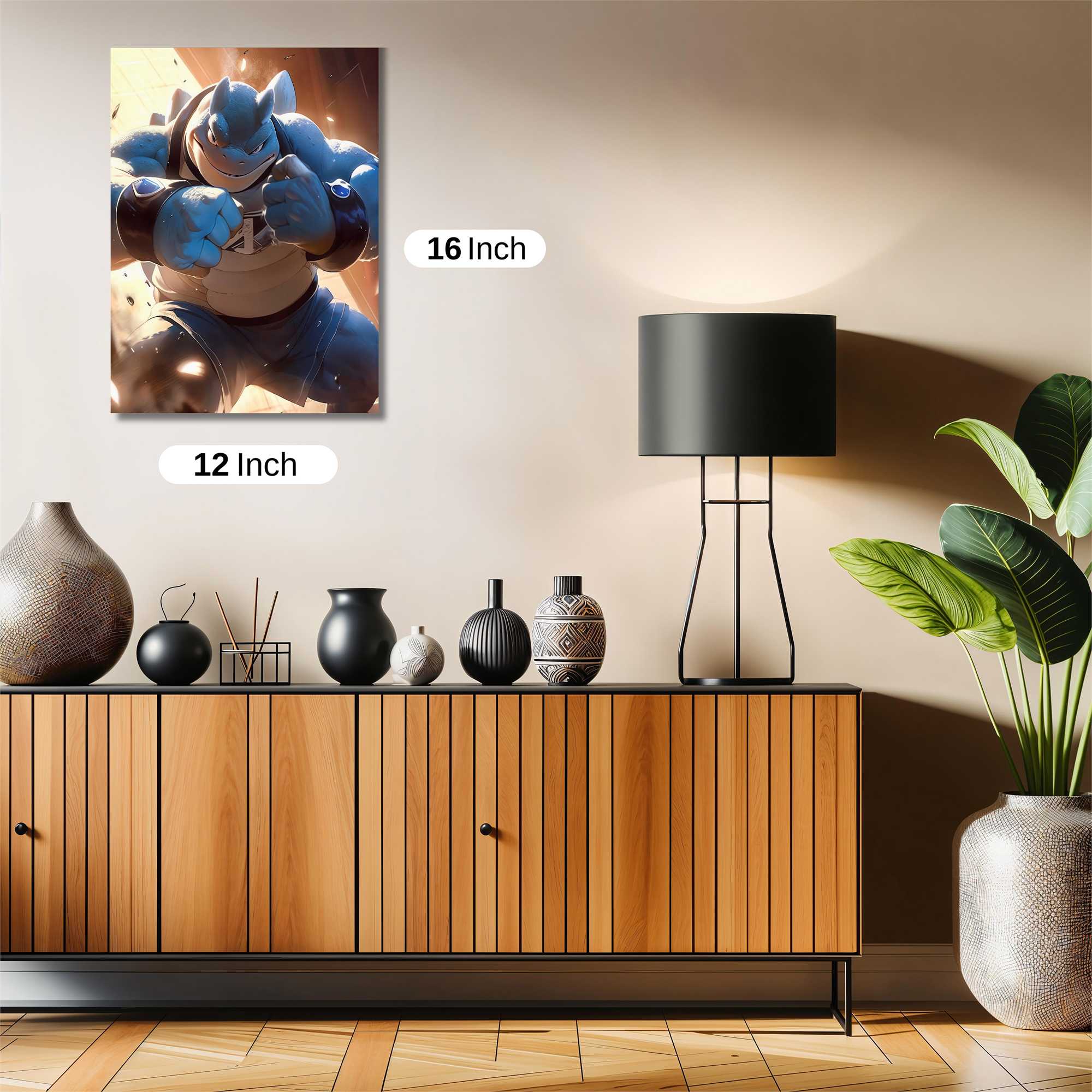 Blastoise Bravado Safe Wall Magnetic / M