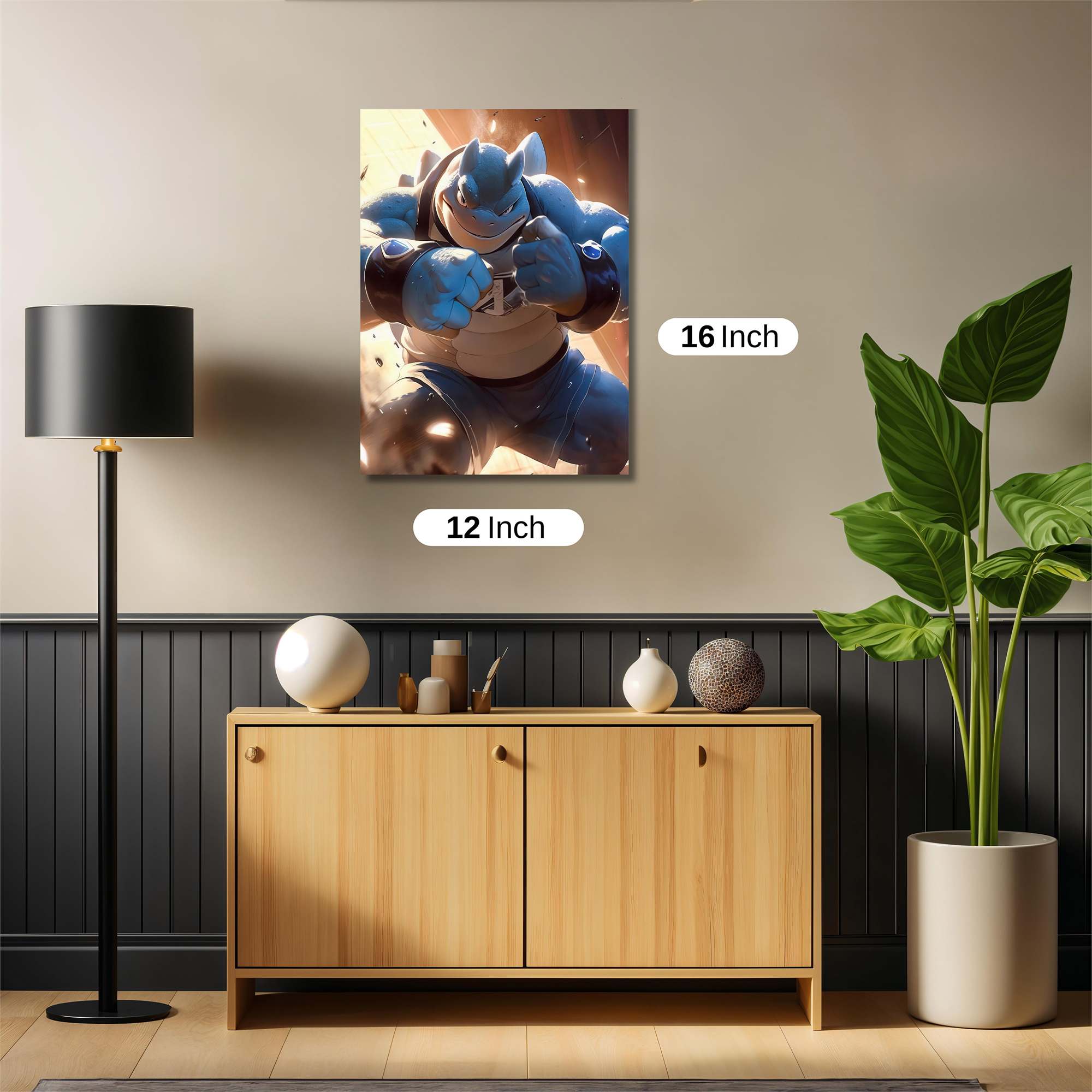 Blastoise Bravado Safe Wall Magnetic / M