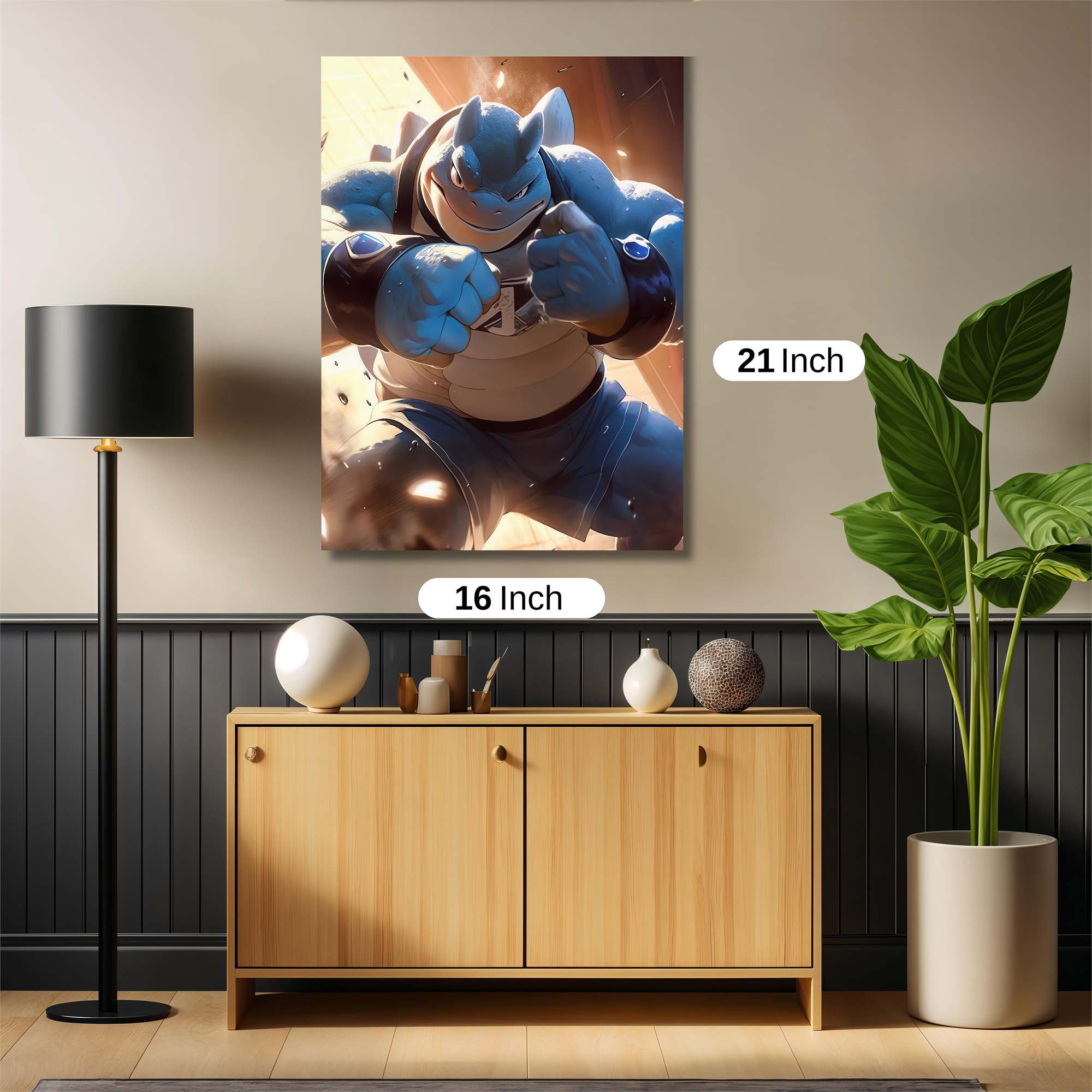 Blastoise Bravado Safe Wall Magnetic / M