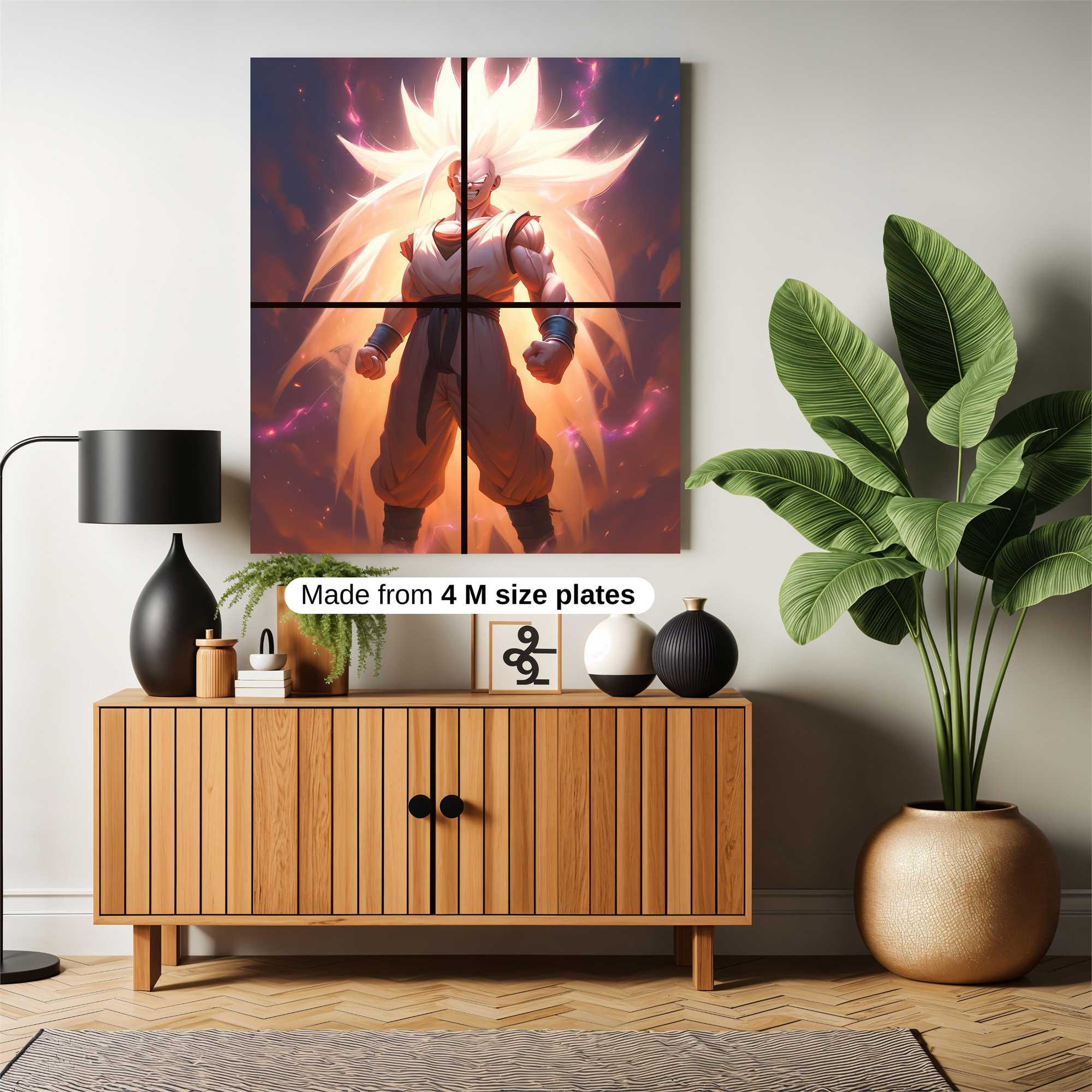 Saiyan Awakening Safe Wall Magnetic / M