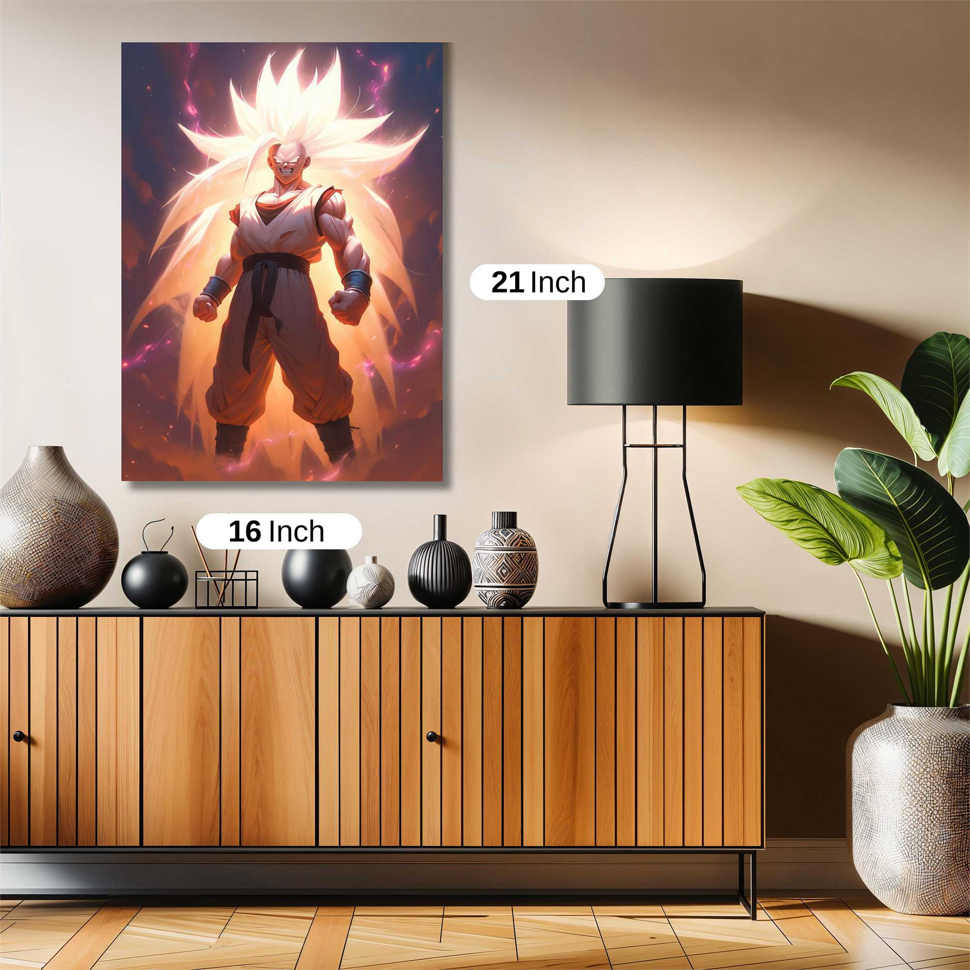 Saiyan Awakening Safe Wall Magnetic / M