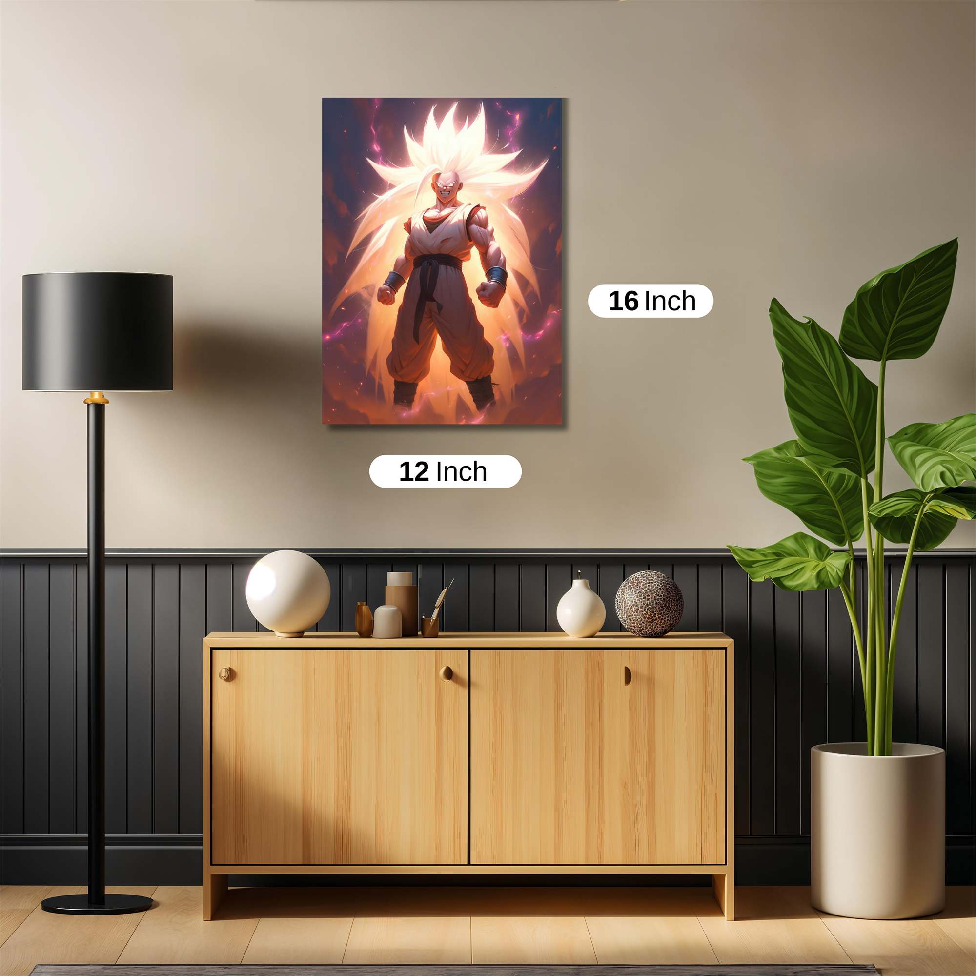 Saiyan Awakening Safe Wall Magnetic / M