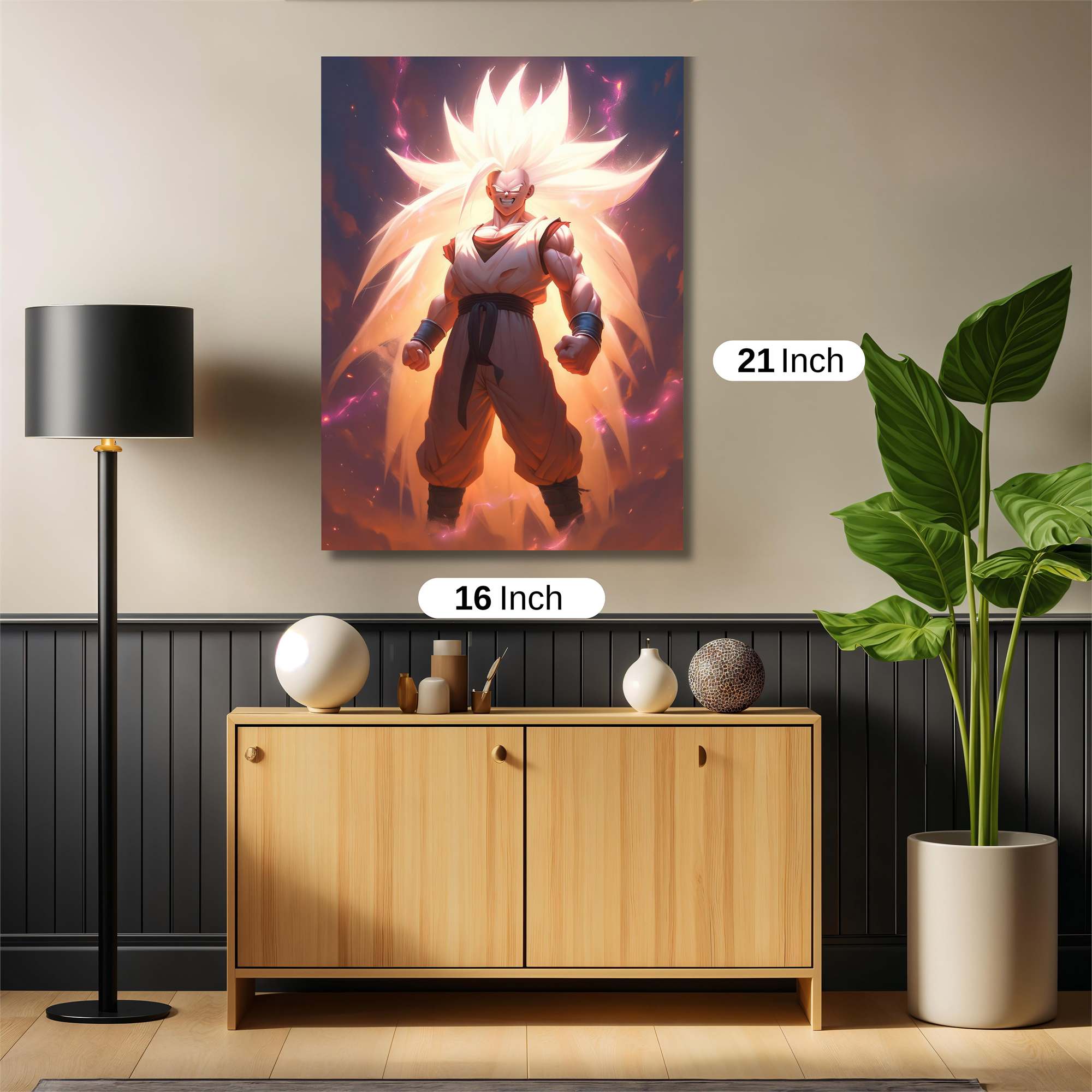 Saiyan Awakening Safe Wall Magnetic / M