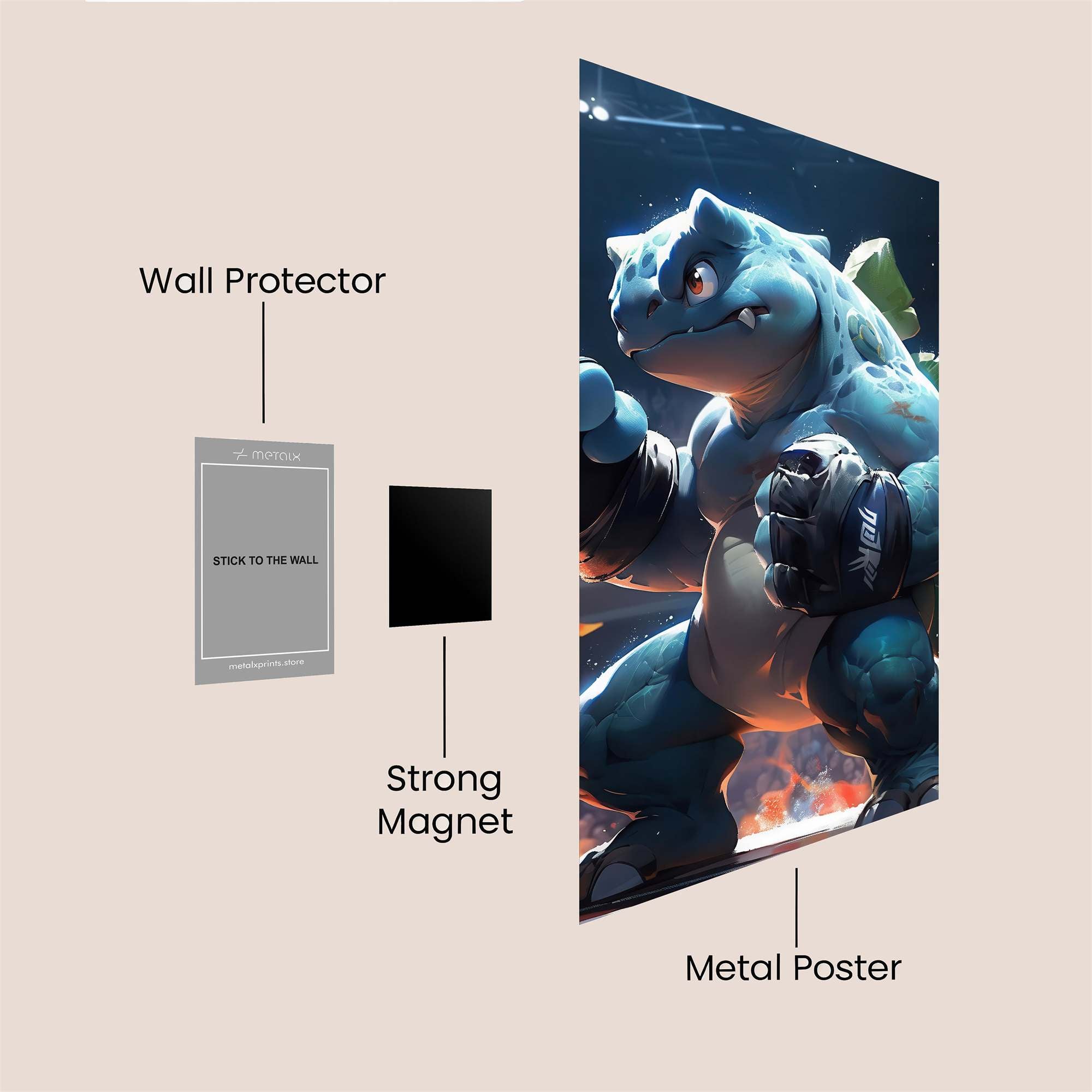 Venusaur Valor Safe Wall Magnetic / M