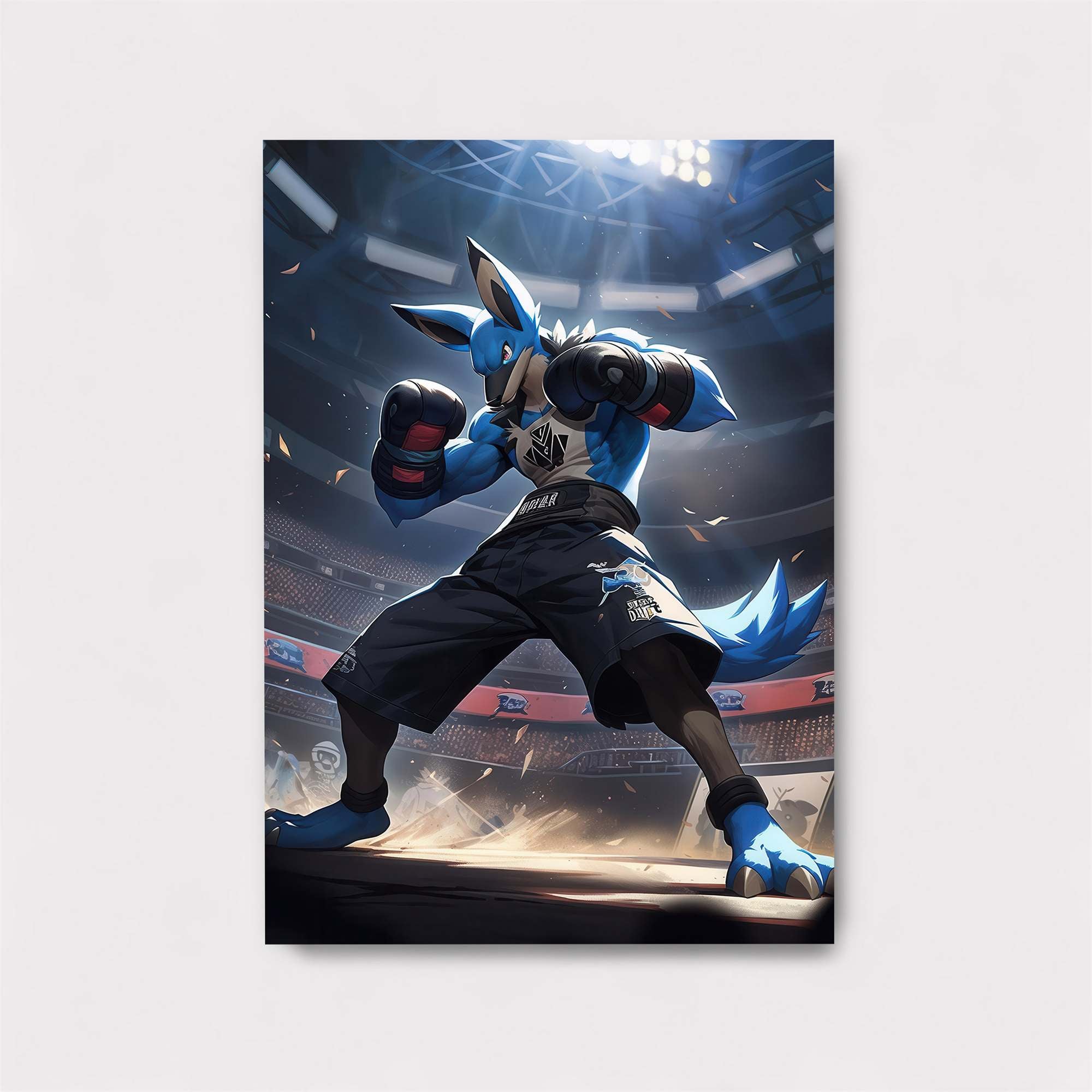 Lucario Powerstrike Safe Wall Magnetic / M