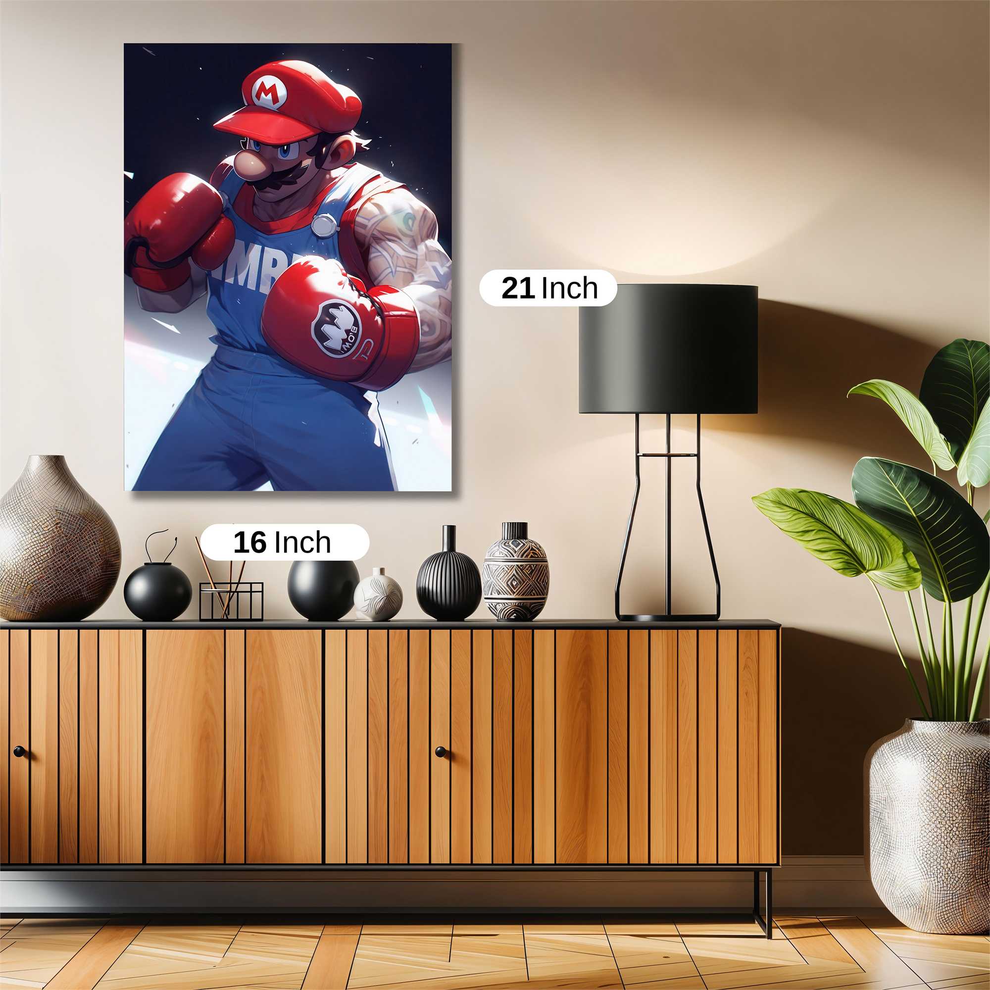 Mario Unyielding Safe Wall Magnetic / M