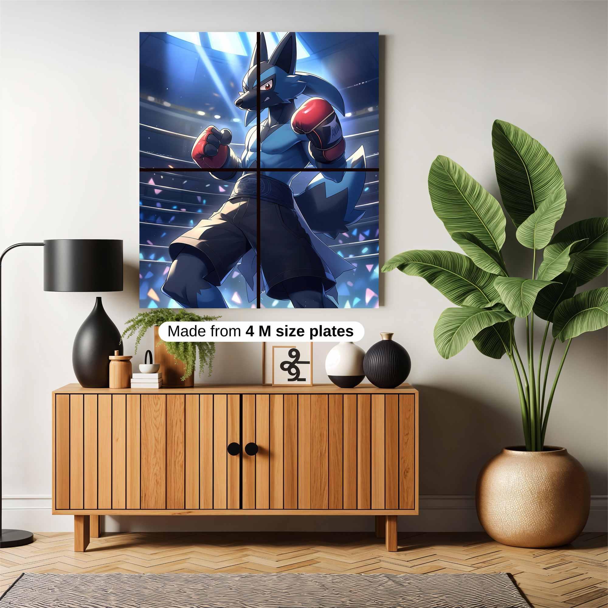 Lucario Triumph Safe Wall Magnetic / M