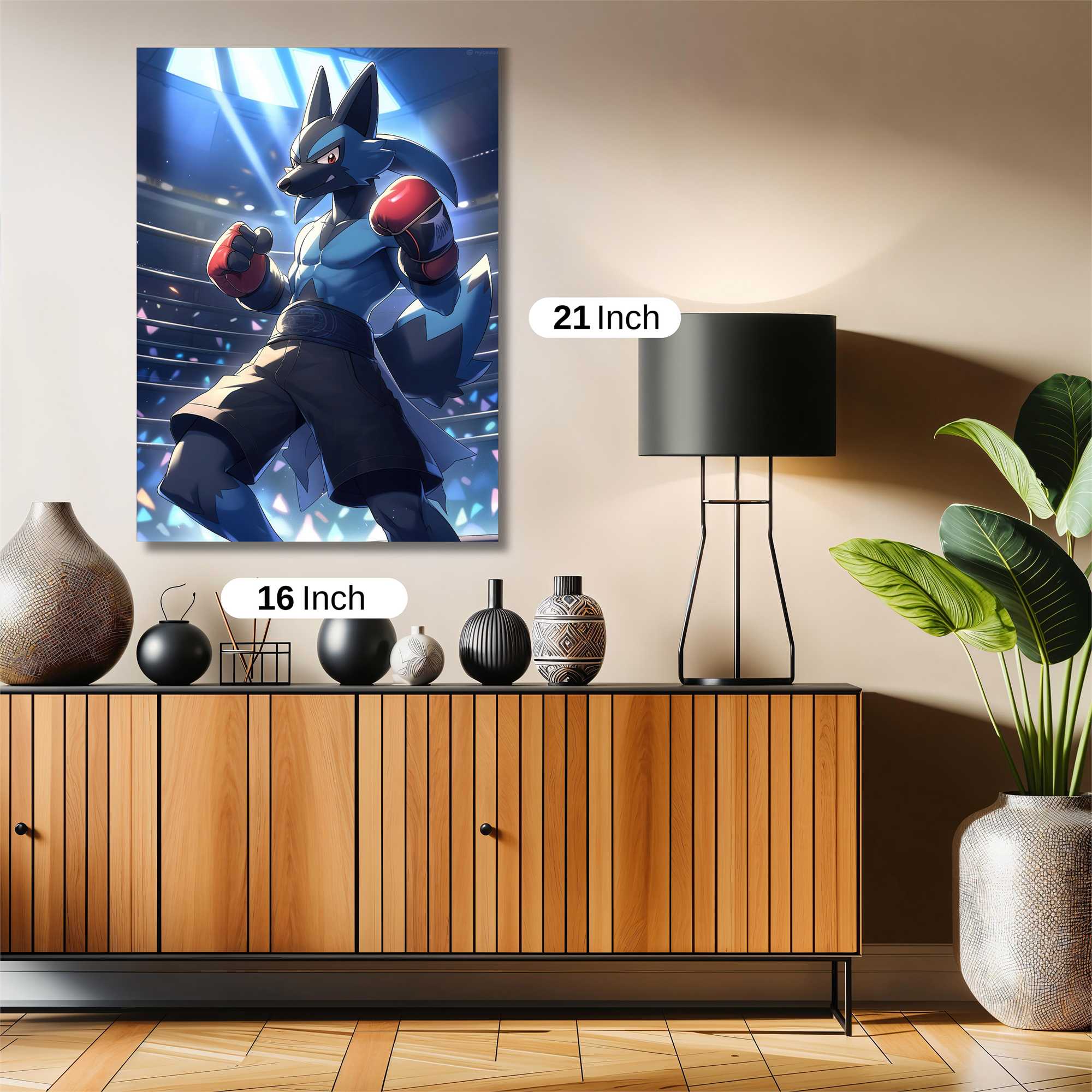 Lucario Triumph Safe Wall Magnetic / M