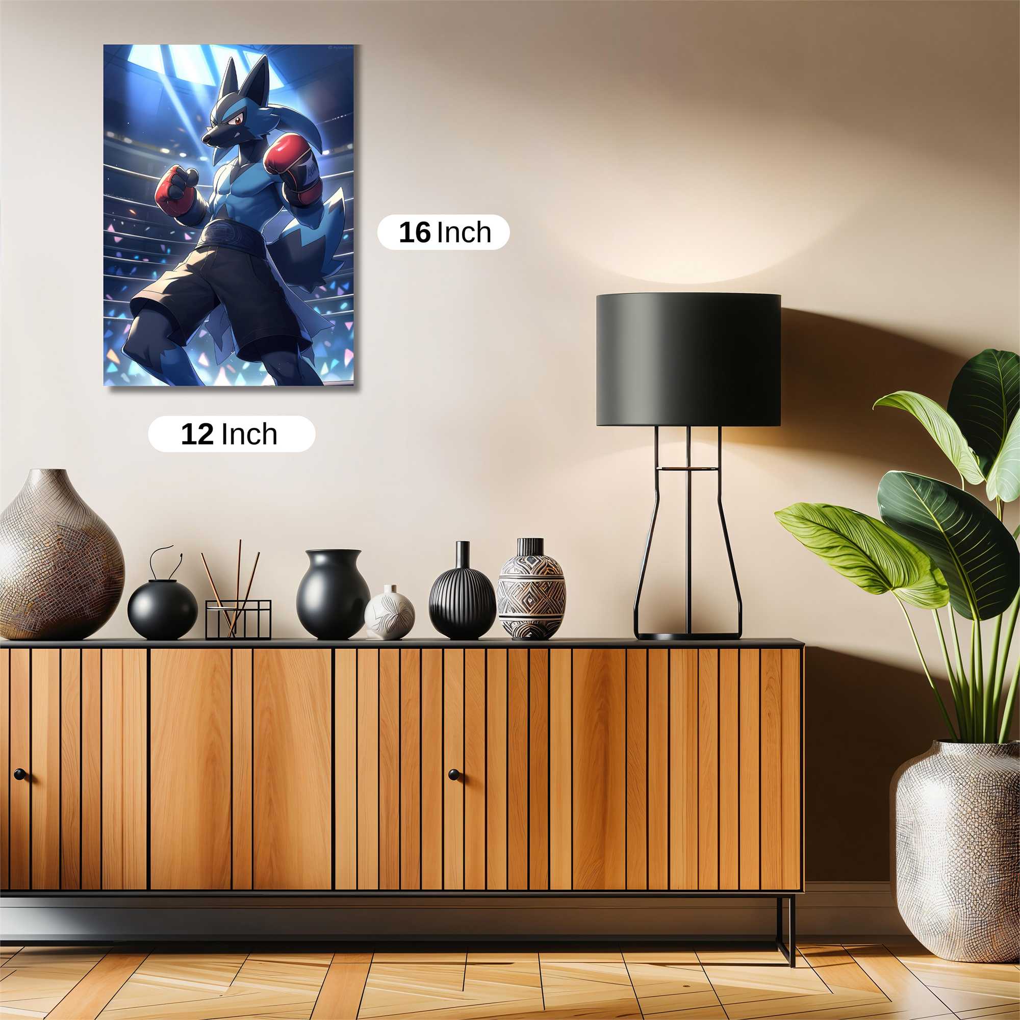 Lucario Triumph Safe Wall Magnetic / M