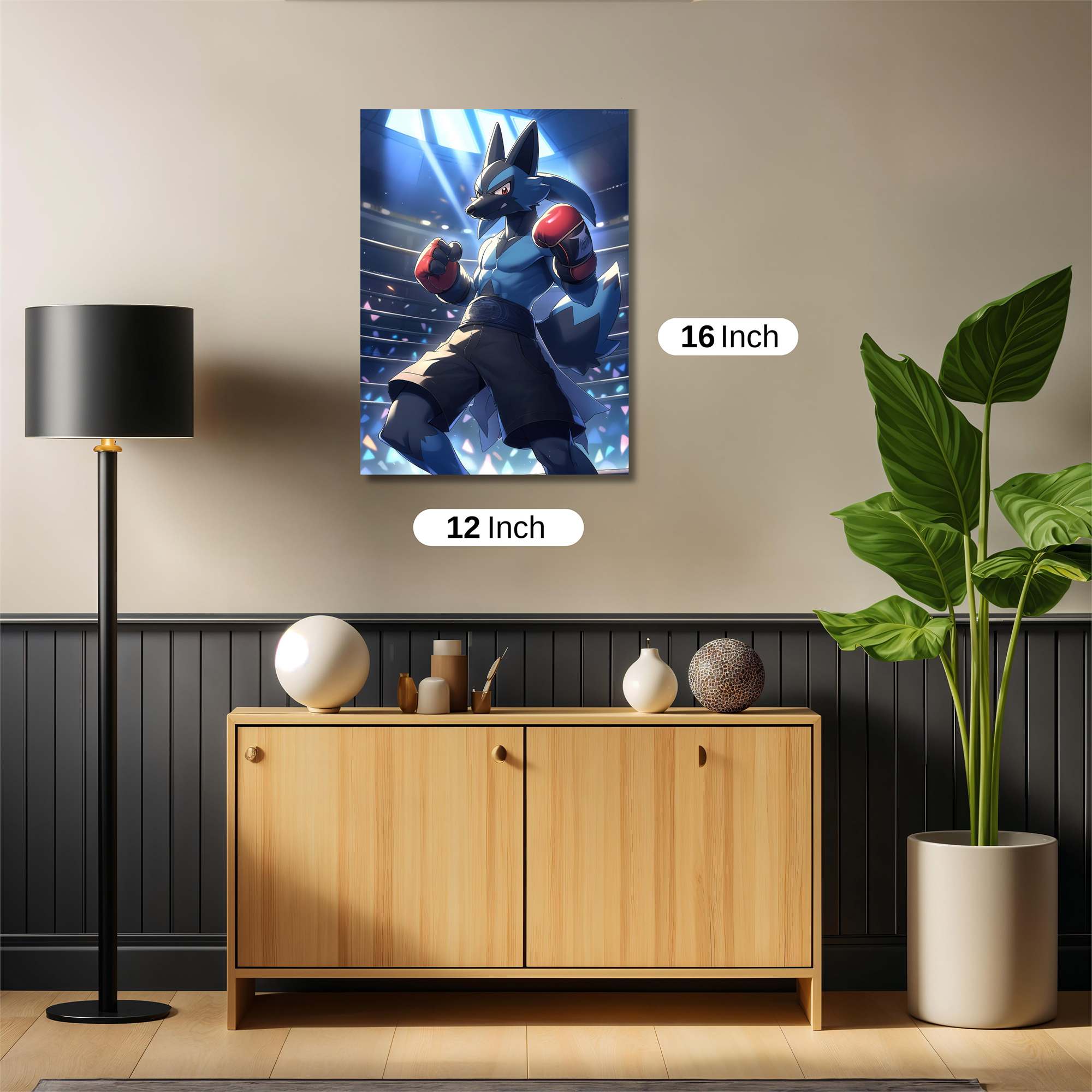 Lucario Triumph Safe Wall Magnetic / M