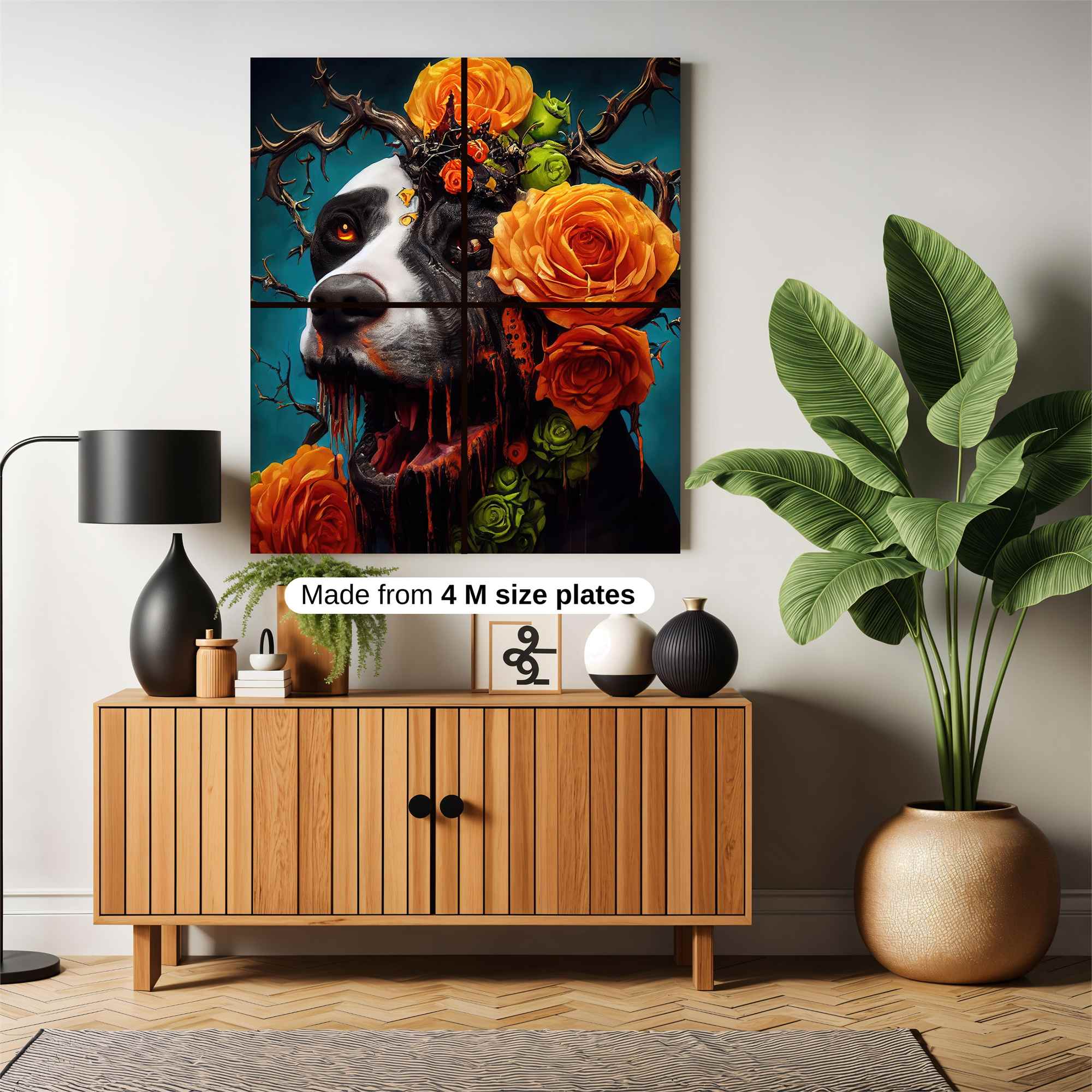 Floral Enigma Safe Wall Magnetic / M