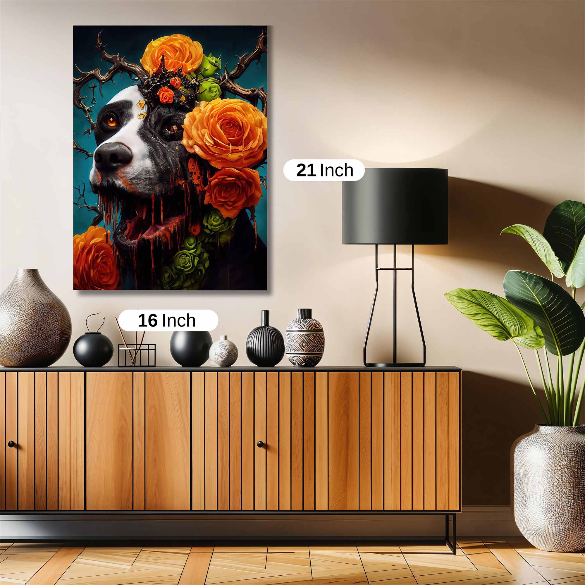 Floral Enigma Safe Wall Magnetic / M